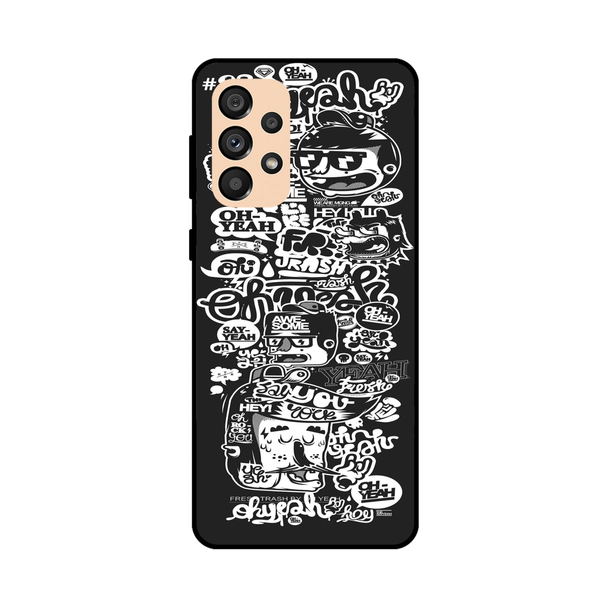 Buy Awesome Metal-Silicon Back Mobile Phone Case/Cover For Samsung A33 5G Online