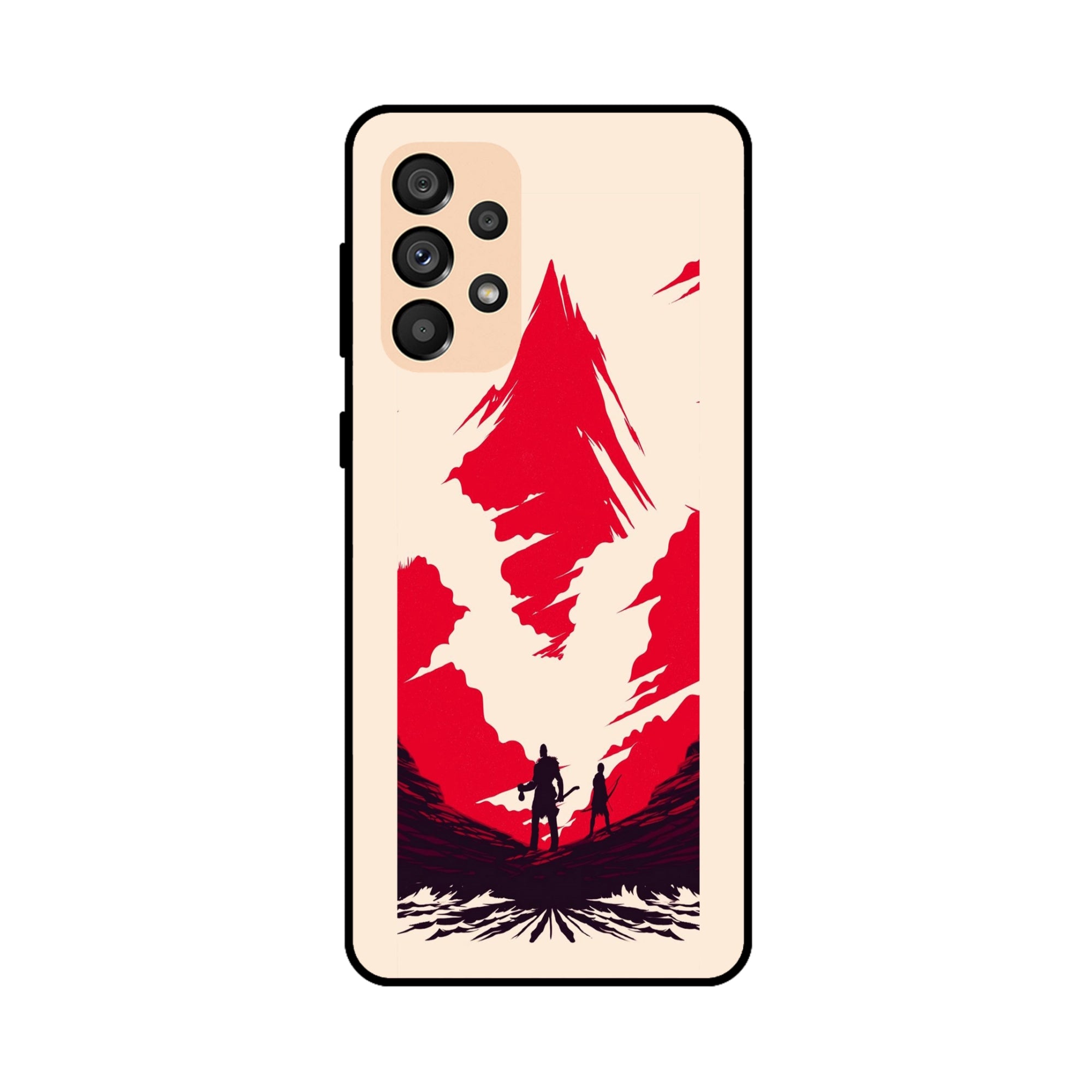 Buy God Of War Art Metal-Silicon Back Mobile Phone Case/Cover For Samsung A33 5G Online