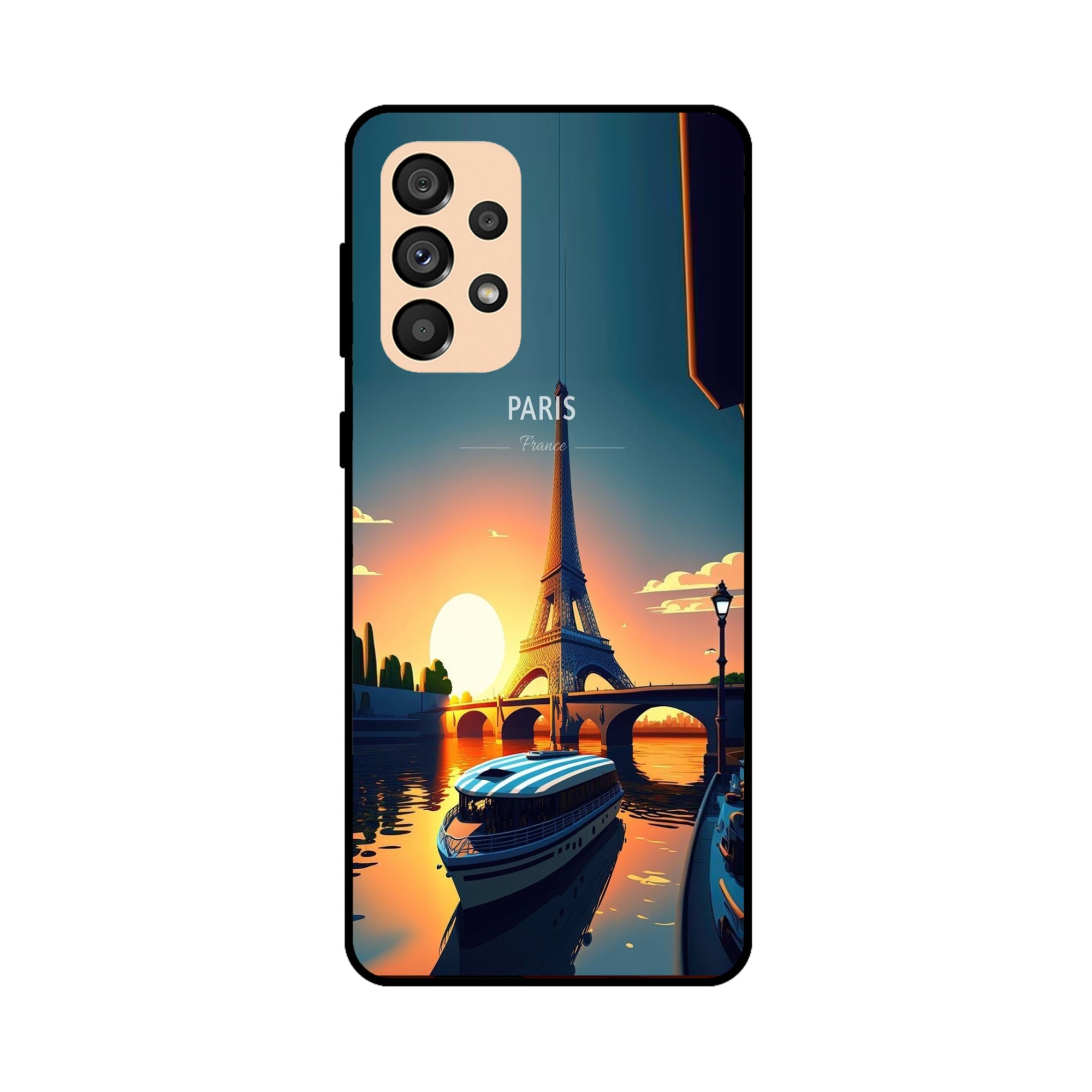 Buy France Metal-Silicon Back Mobile Phone Case/Cover For Samsung A33 5G Online