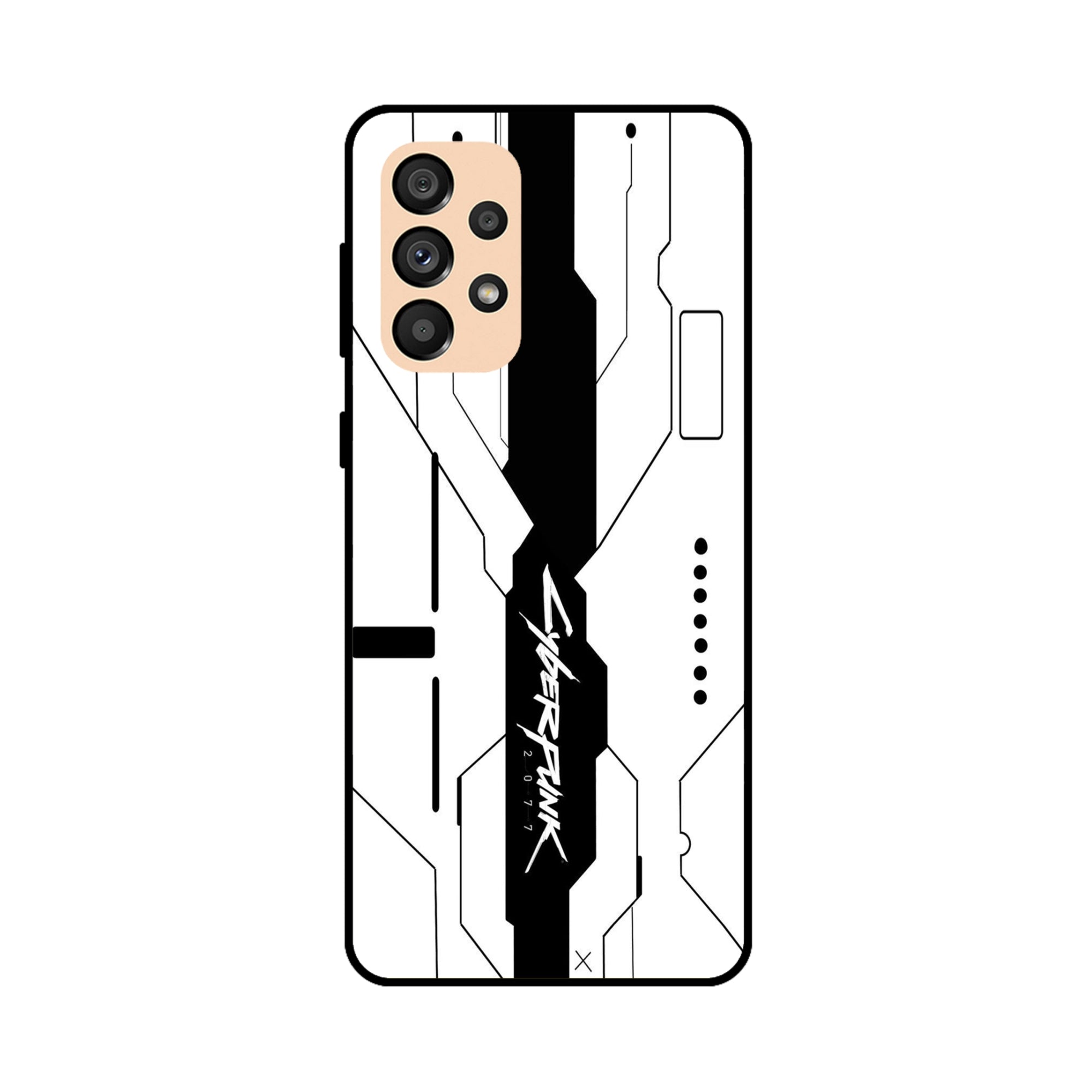 Buy Cyberpunk 2077 Metal-Silicon Back Mobile Phone Case/Cover For Samsung A33 5G Online