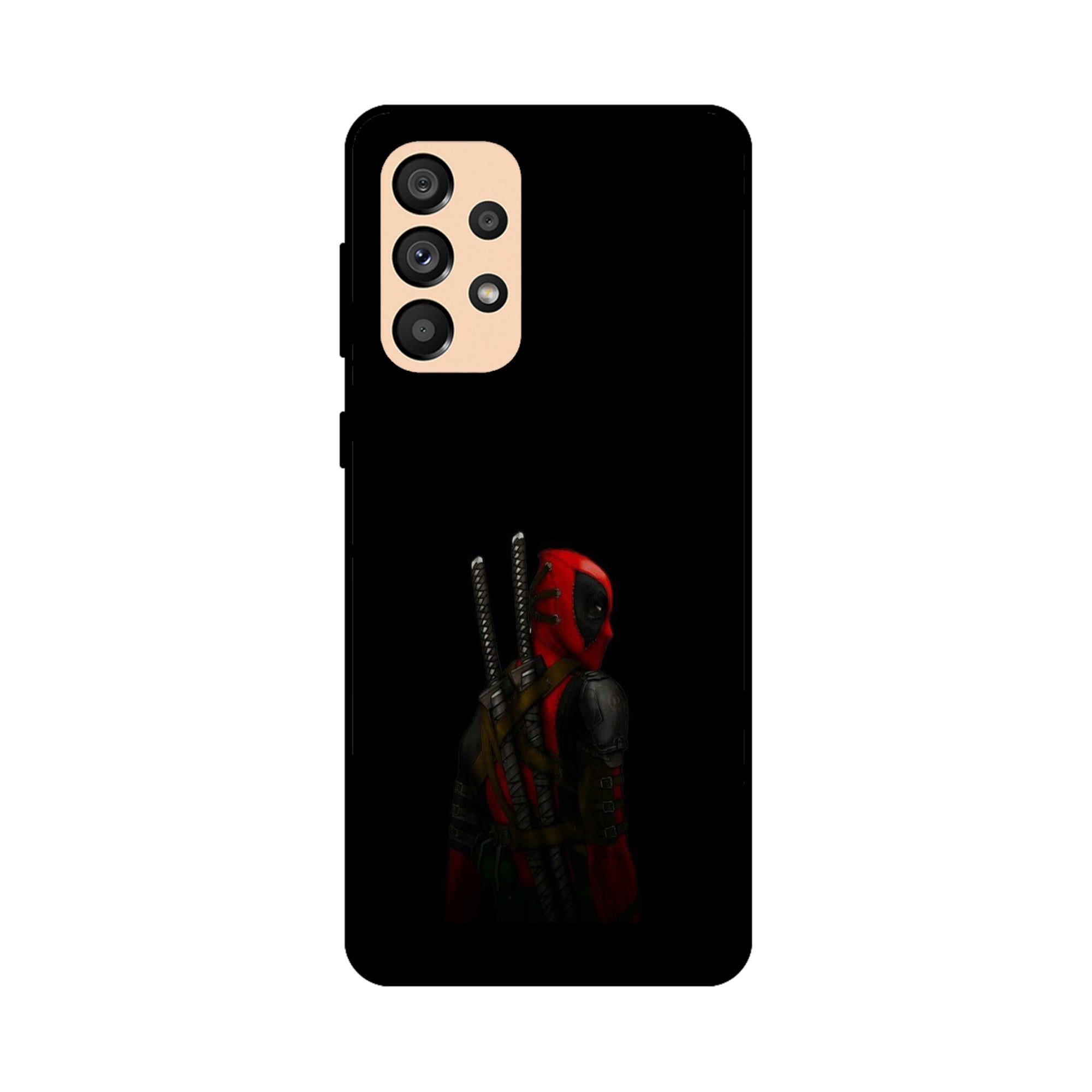 Buy Deadpool Metal-Silicon Back Mobile Phone Case/Cover For Samsung A33 5G Online