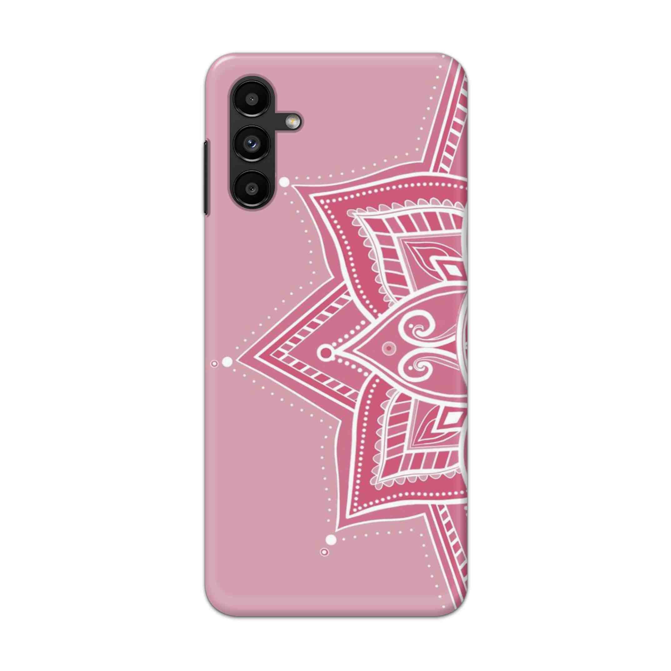 Buy Pink Rangoli Hard Back Mobile Phone Case/Cover For Galaxy A13 (5G) Online