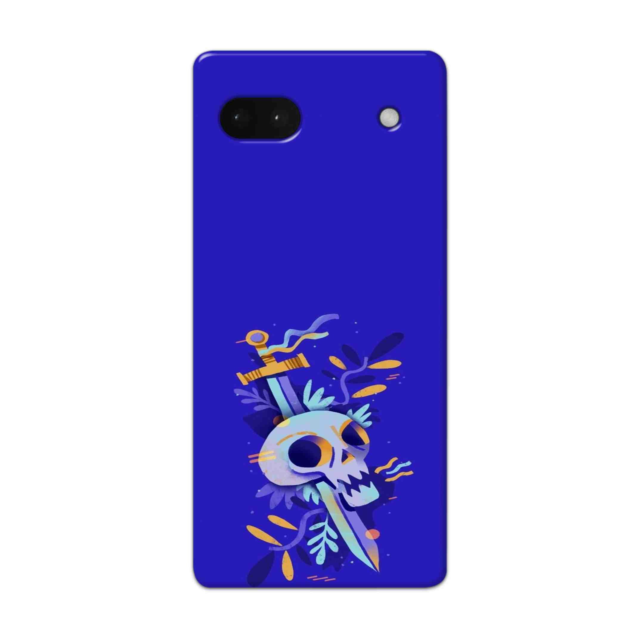 Buy Blue Skull Hard Back Mobile Phone Case Cover For Google Pixel 6a Online