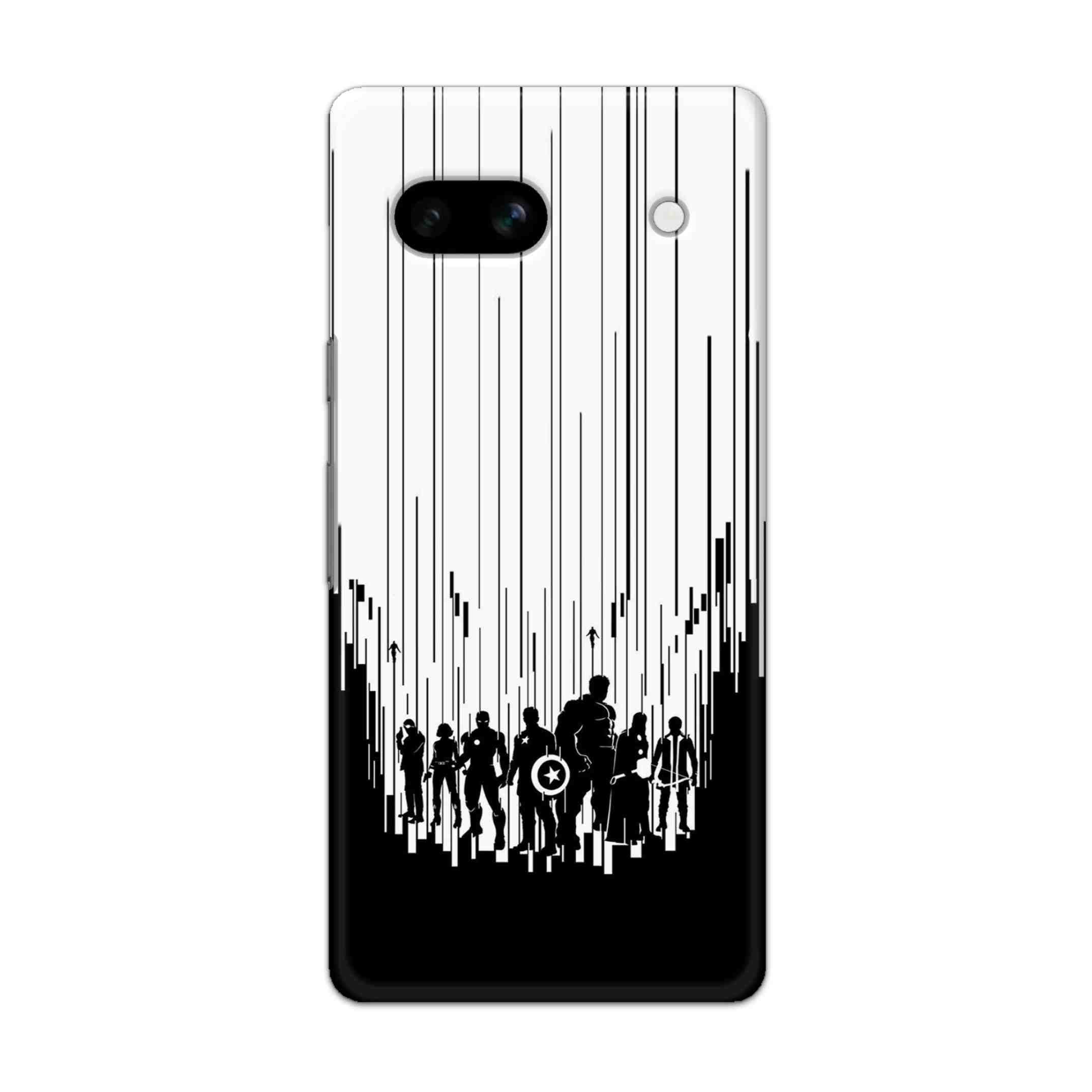 Buy Black And White Avanegers Hard Back Mobile Phone Case/Cover For Google Pixel 7A Online