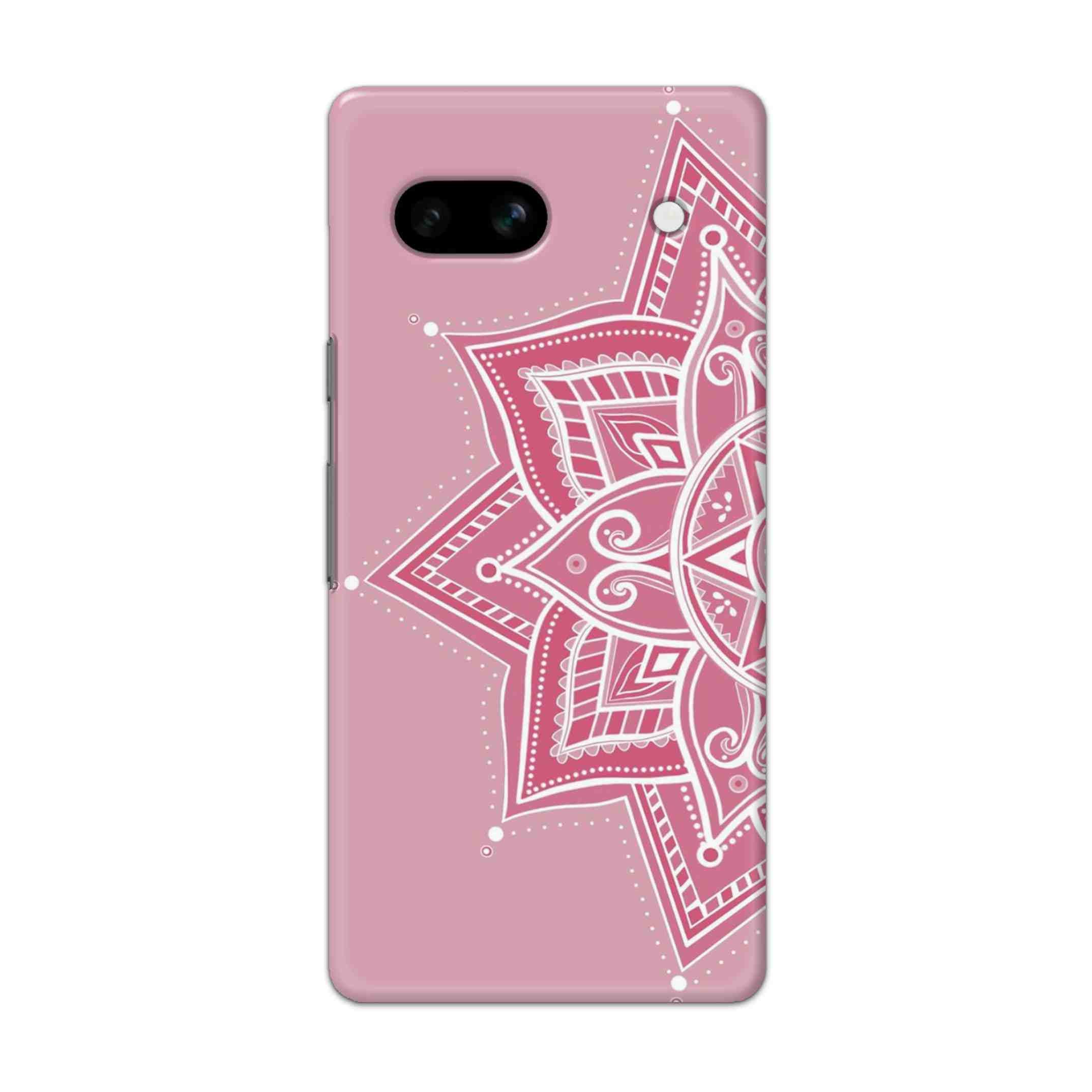 Buy Pink Rangoli Hard Back Mobile Phone Case/Cover For Google Pixel 7A Online