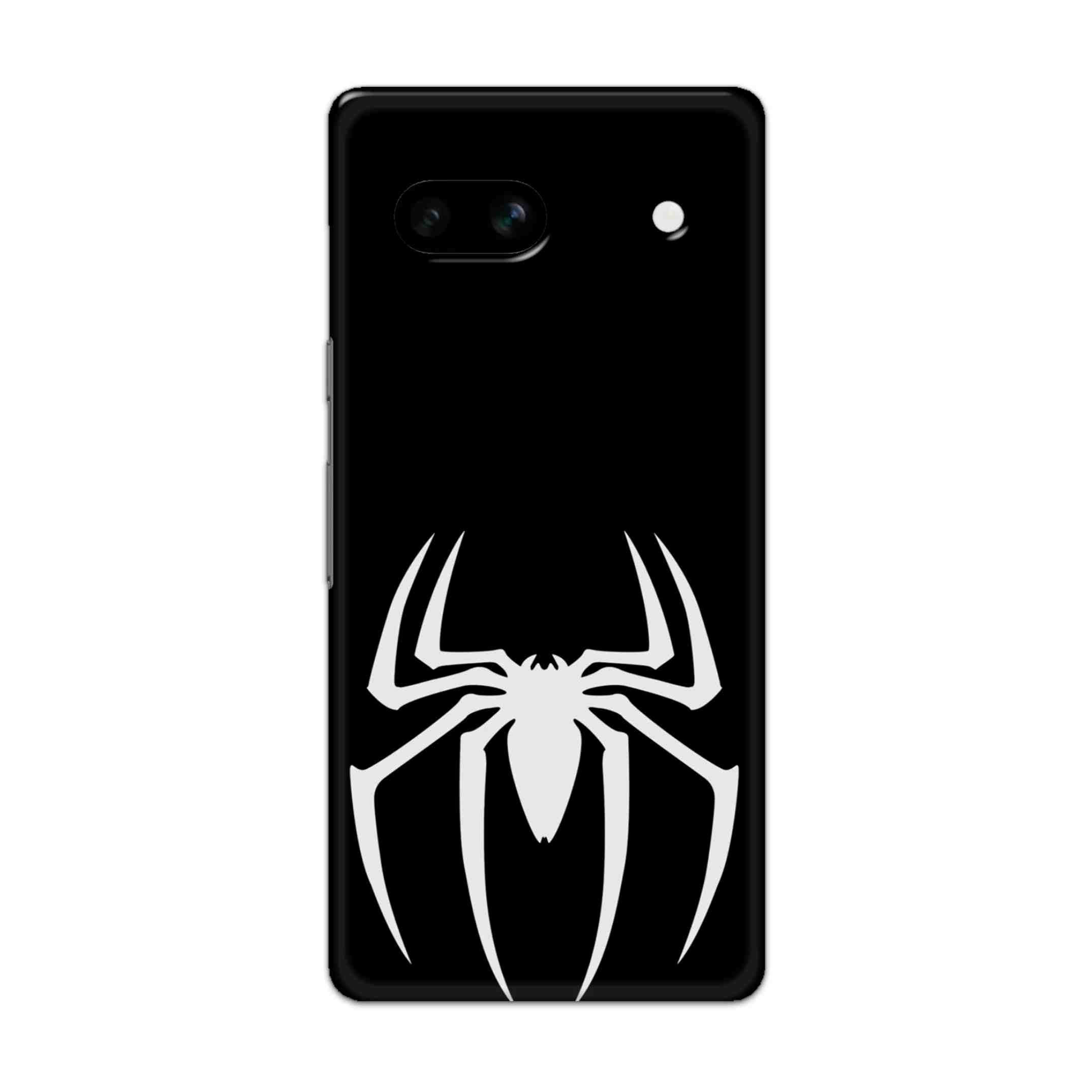 Buy Black Spiderman Logo Hard Back Mobile Phone Case/Cover For Google Pixel 7A Online