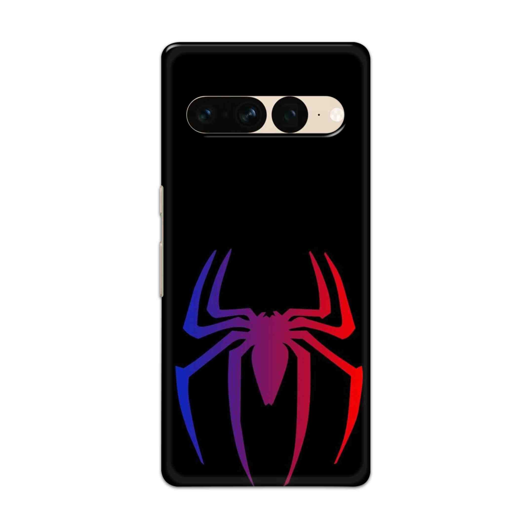 Buy Neon Spiderman Logo Hard Back Mobile Phone Case Cover For Google Pixel 7 Pro Online