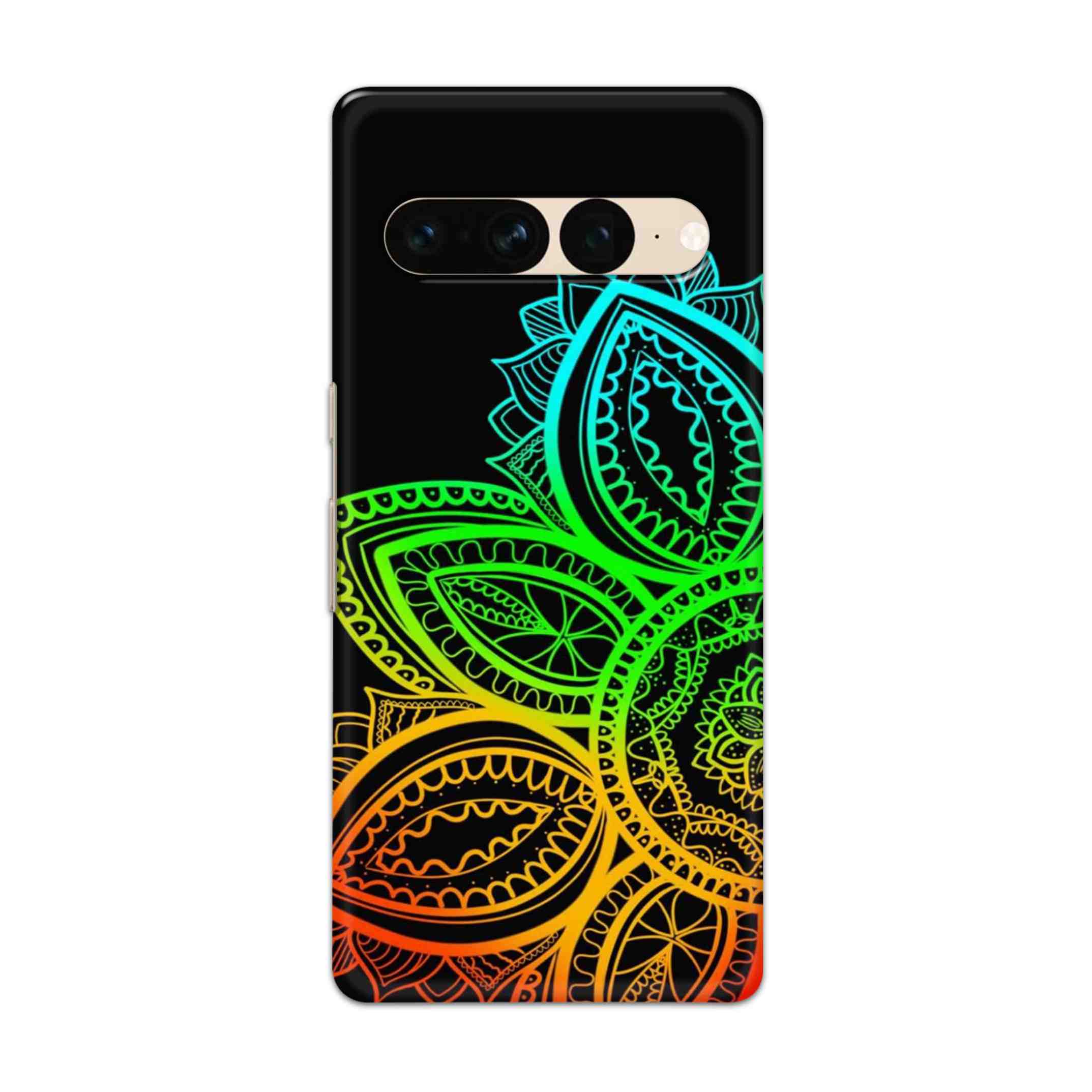 Buy Neon Mandala Hard Back Mobile Phone Case Cover For Google Pixel 7 Pro Online