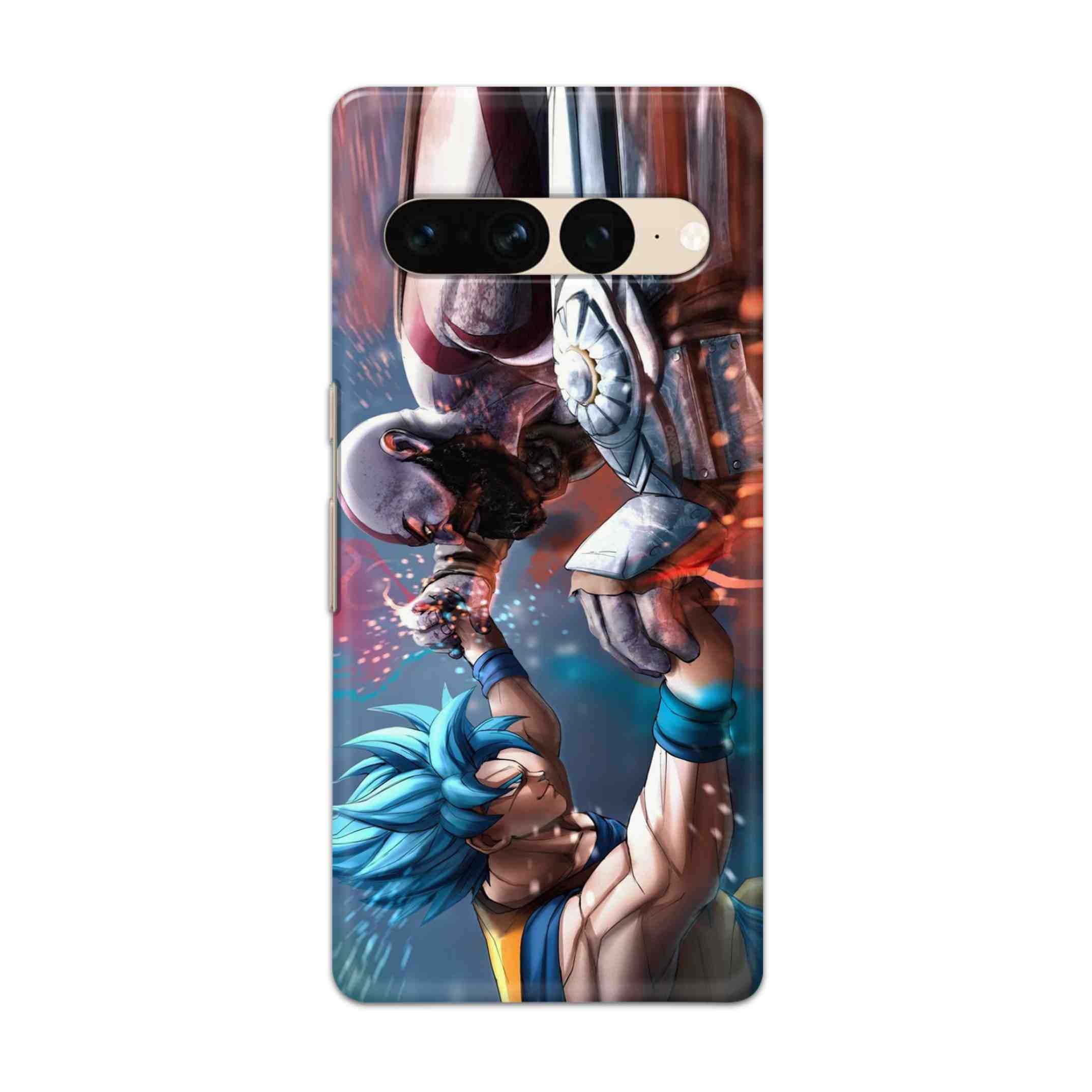 Buy Goku Vs Kratos Hard Back Mobile Phone Case Cover For Google Pixel 7 Pro Online