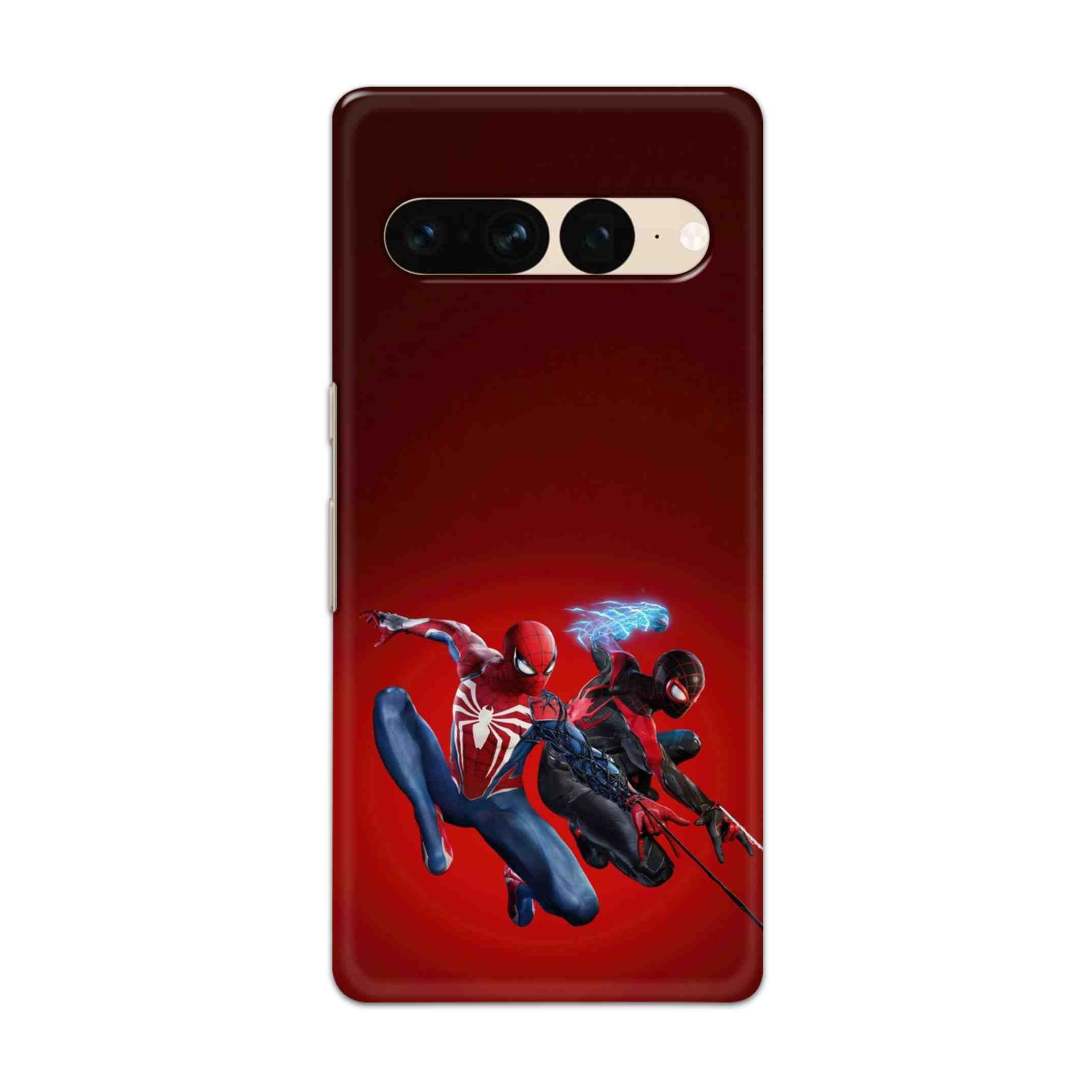 Buy Spiderman And Miles Morales Hard Back Mobile Phone Case Cover For Google Pixel 7 Pro Online