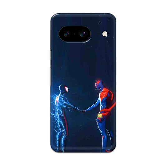 Buy Miles Morales Meet With Spiderman Hard Back Mobile Phone Case/Cover For Pixel 8 Online