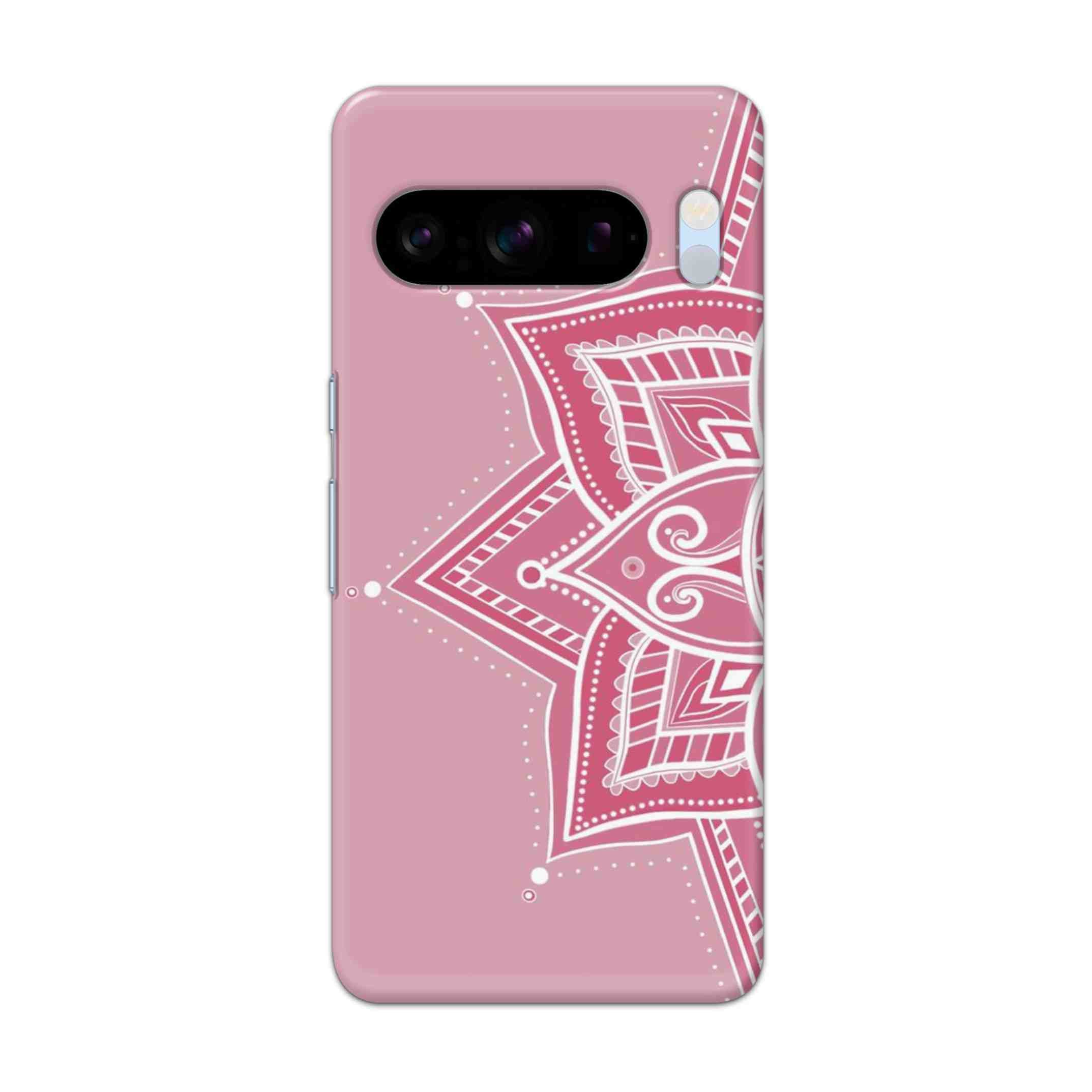 Buy Pink Rangoli Hard Back Mobile Phone Case/Cover For Pixel 8 Pro Online