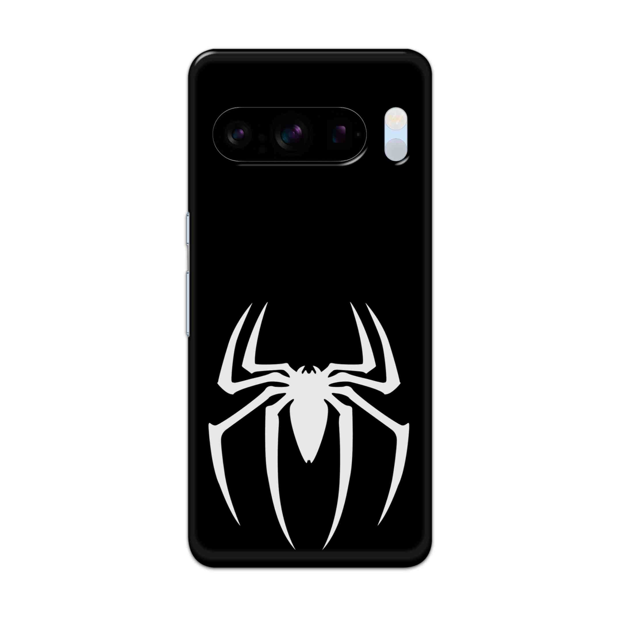 Buy Black Spiderman Logo Hard Back Mobile Phone Case/Cover For Pixel 8 Pro Online