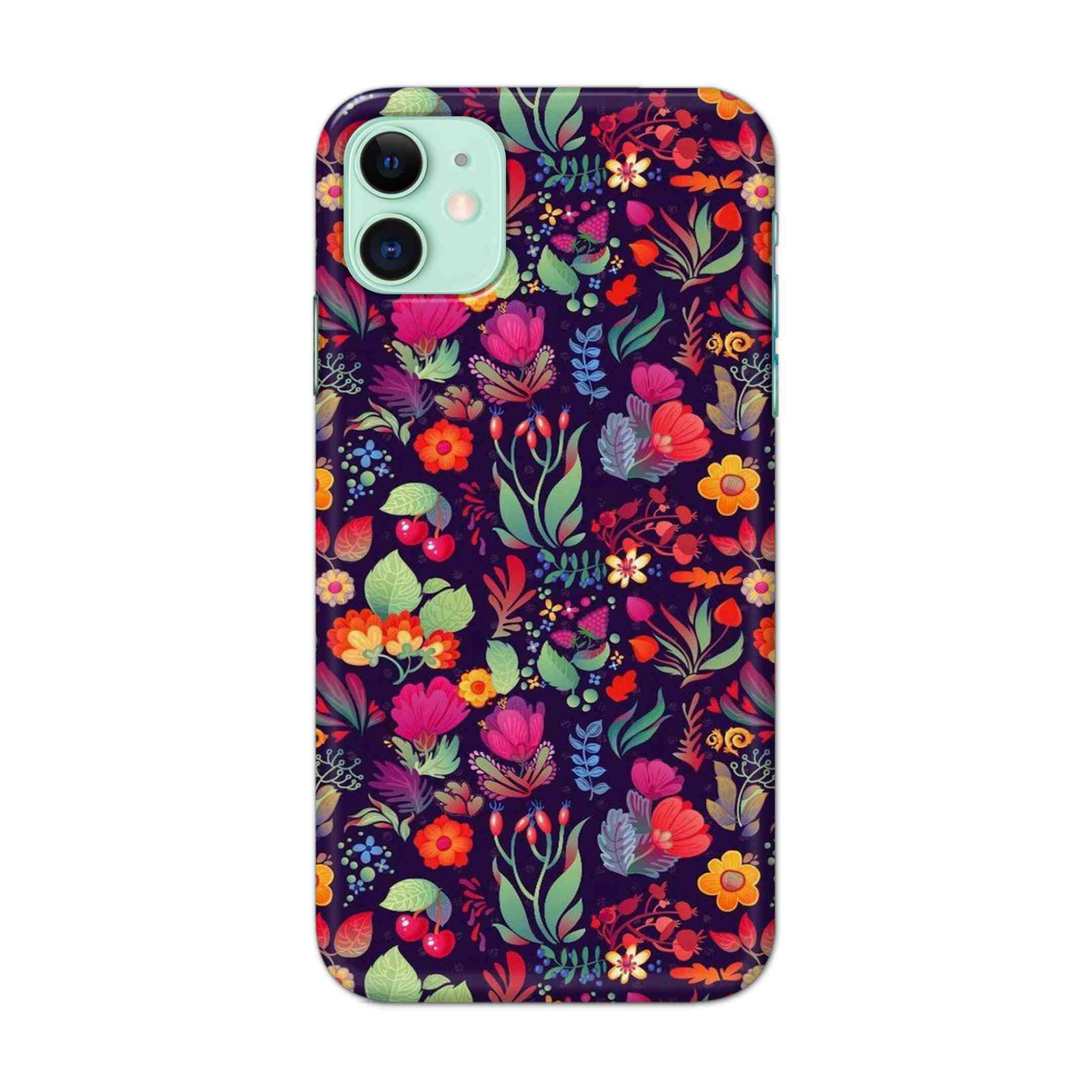 Buy Fruits Flower Hard Back Mobile Phone Case/Cover For iPhone 11 Online
