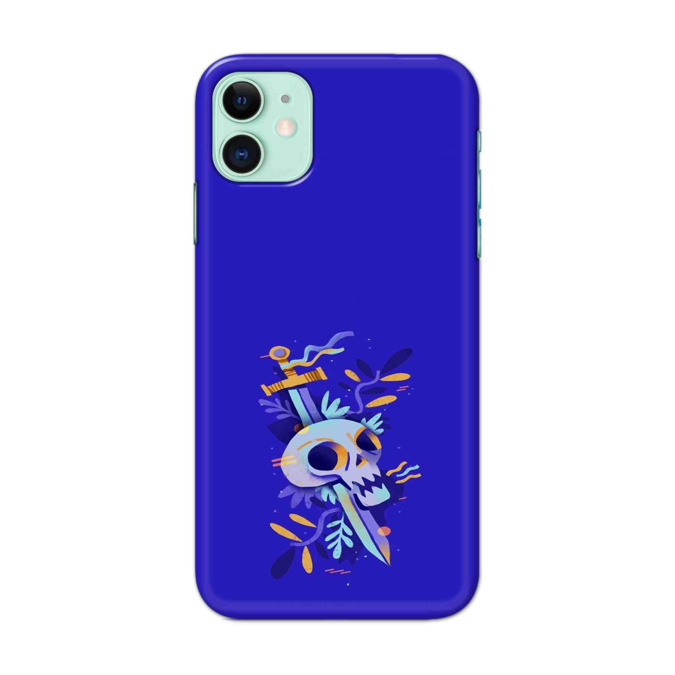 Buy Blue Skull Hard Back Mobile Phone Case/Cover For iPhone 11 Online