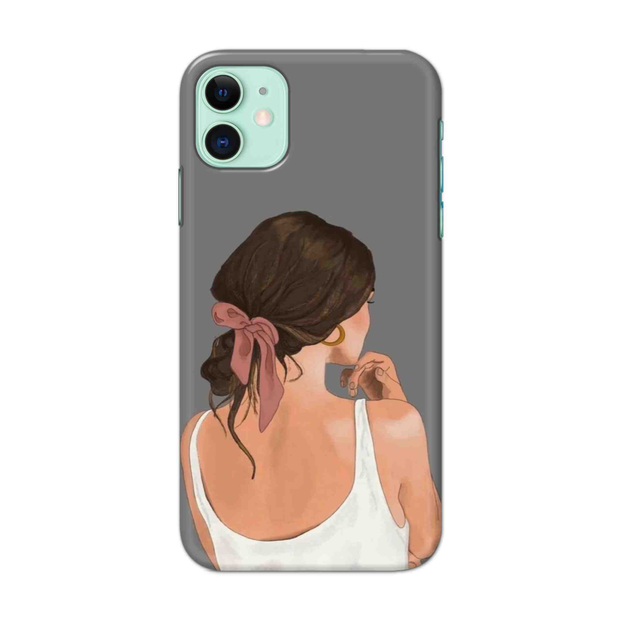 Buy Thinking Girl Hard Back Mobile Phone Case Cover For iPhone 11 Online