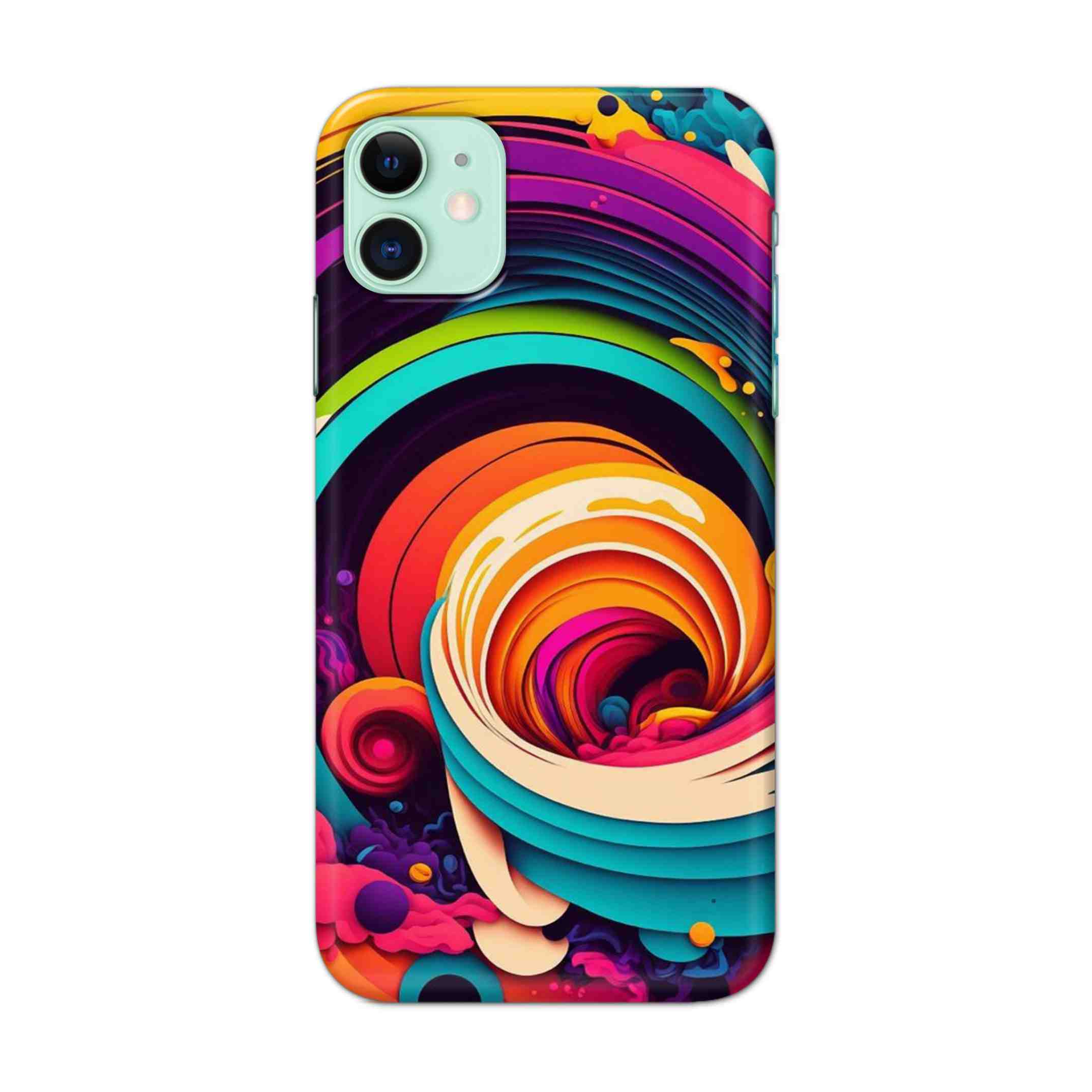 Buy Colour Circle Hard Back Mobile Phone Case/Cover For iPhone 11 Online