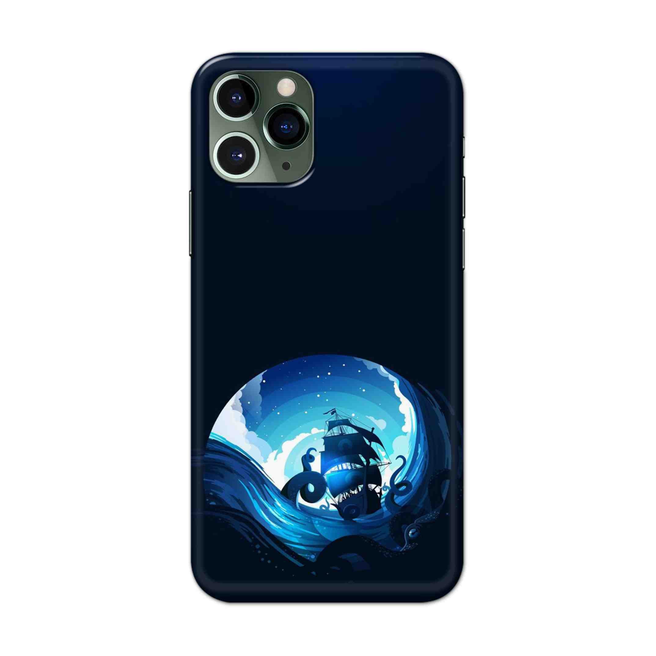Buy Blue Seaship Hard Back Mobile Phone Case/Cover For iPhone 11 Pro Online