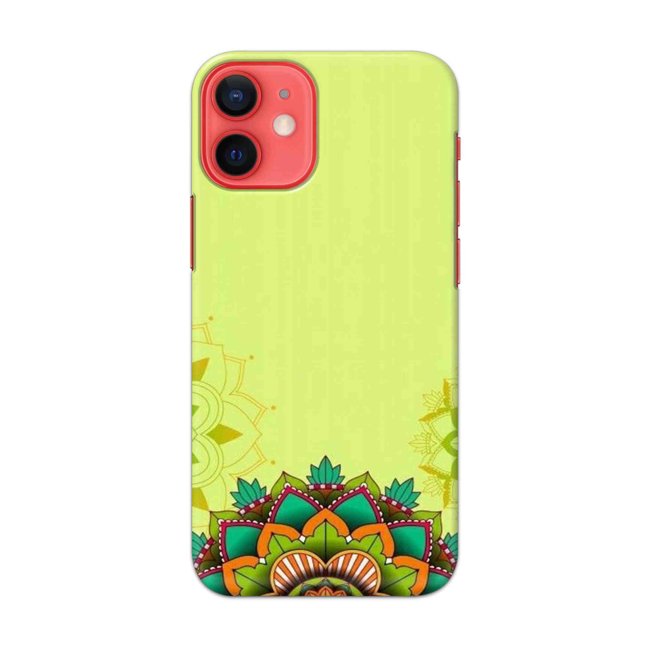 Buy Flower Mandala Hard Back Mobile Phone Case/Cover For Apple iPhone 12 mini Online