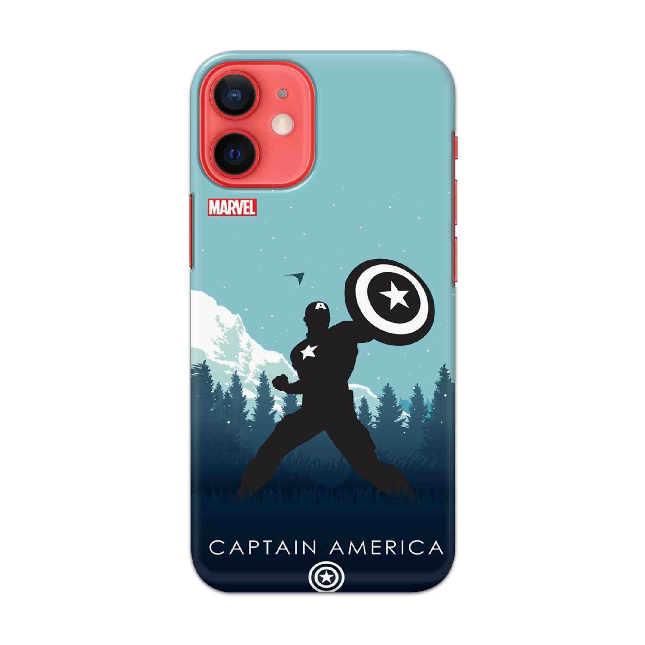 Buy Captain America Hard Back Mobile Phone Case/Cover For Apple iPhone 12 mini Online
