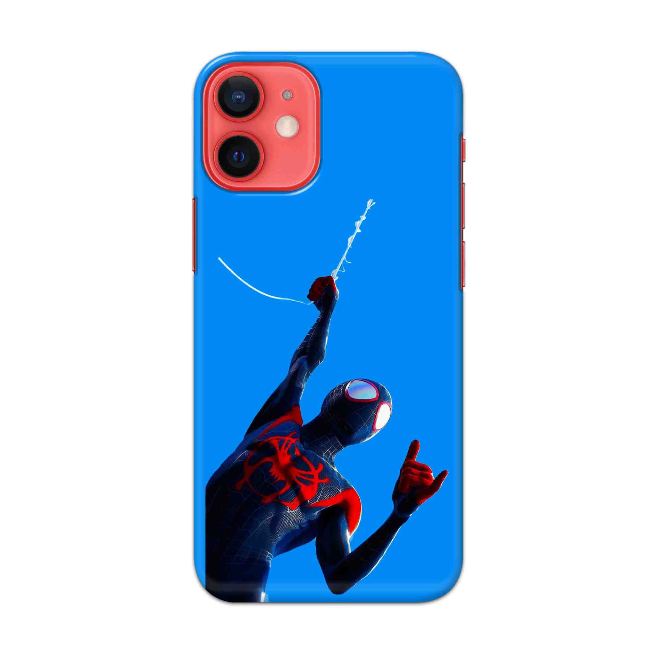 Buy Miles Morales Spiderman Hard Back Mobile Phone Case/Cover For Apple iPhone 12 mini Online
