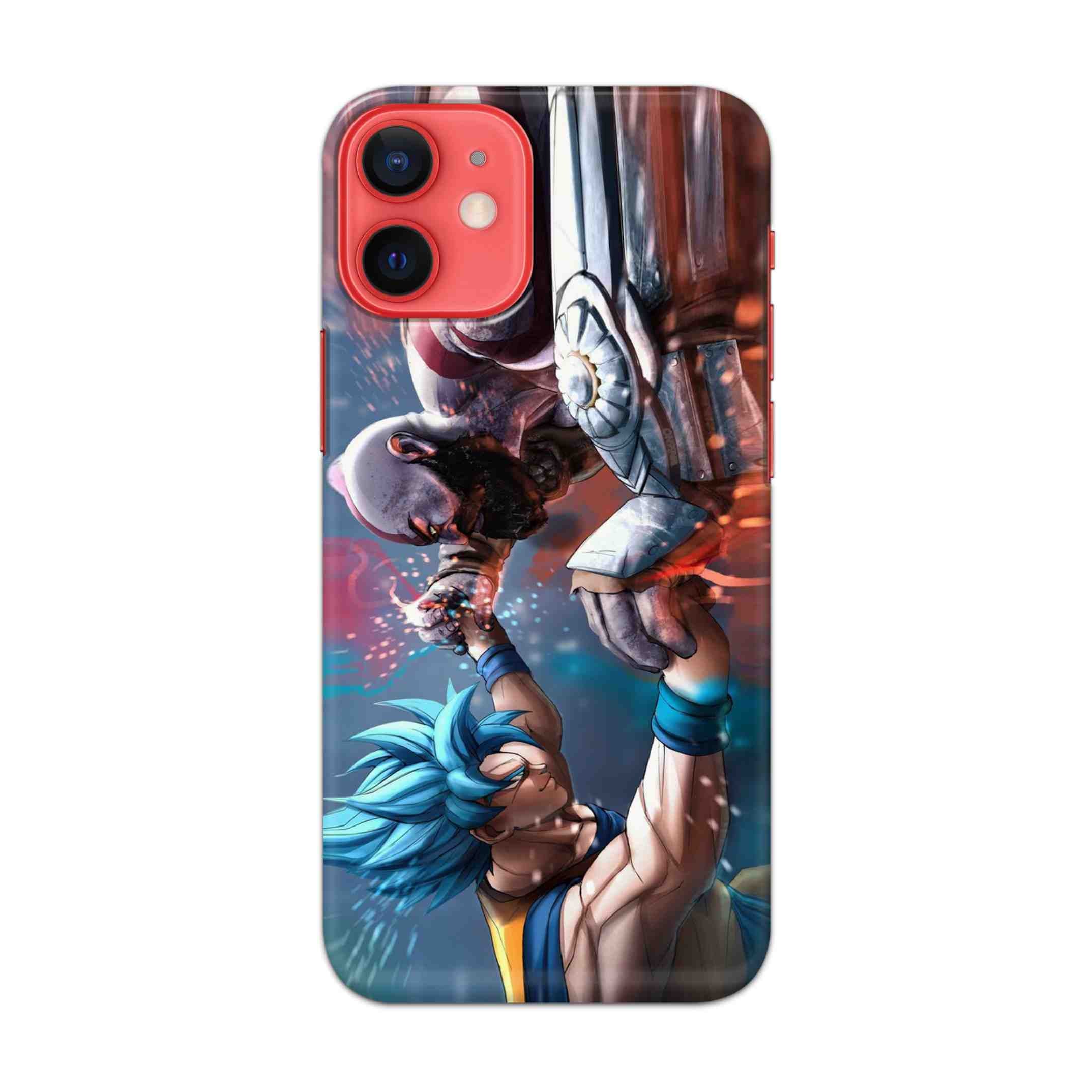 Buy Goku Vs Kratos Hard Back Mobile Phone Case/Cover For Apple iPhone 12 mini Online