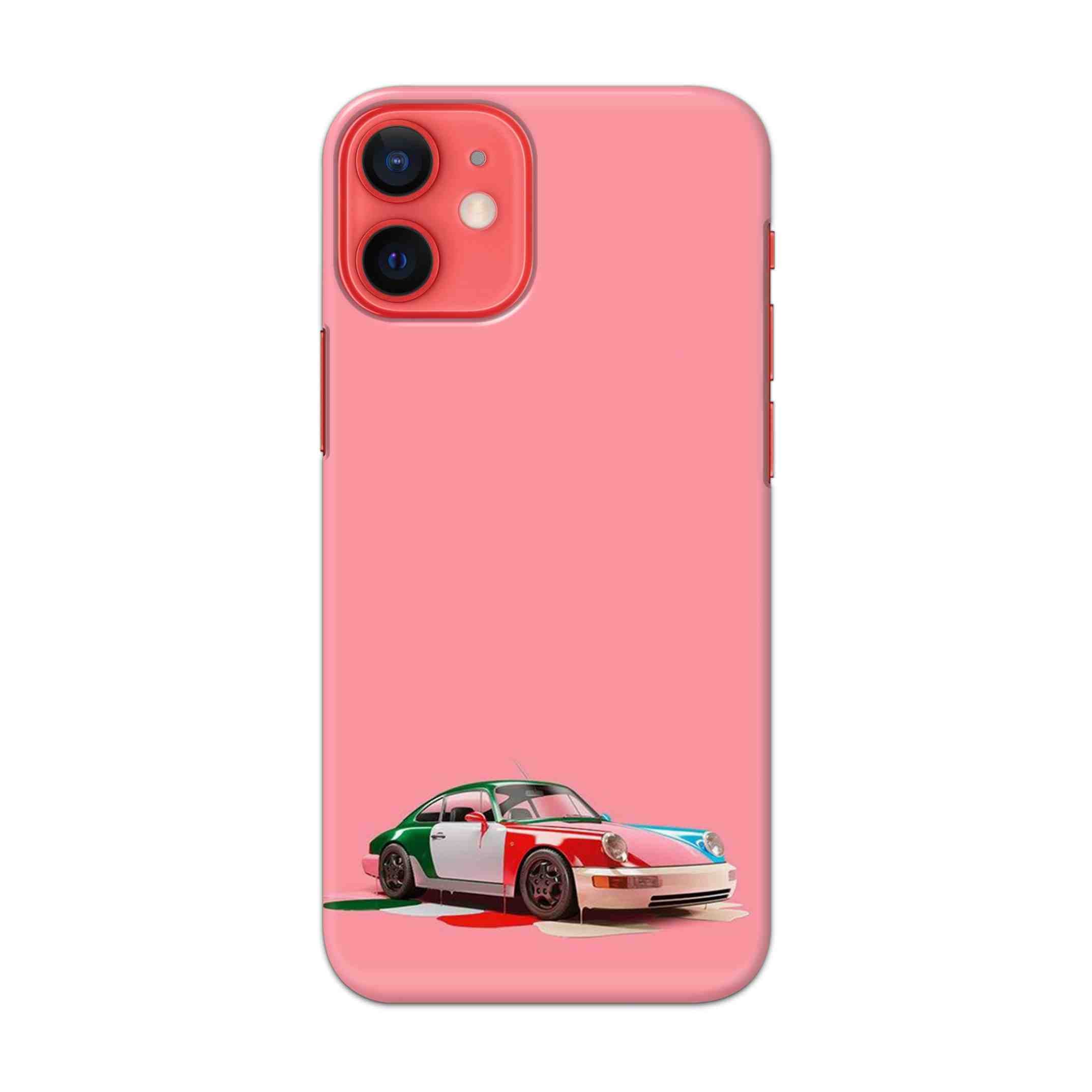 Buy Pink Porche Hard Back Mobile Phone Case/Cover For Apple iPhone 12 mini Online