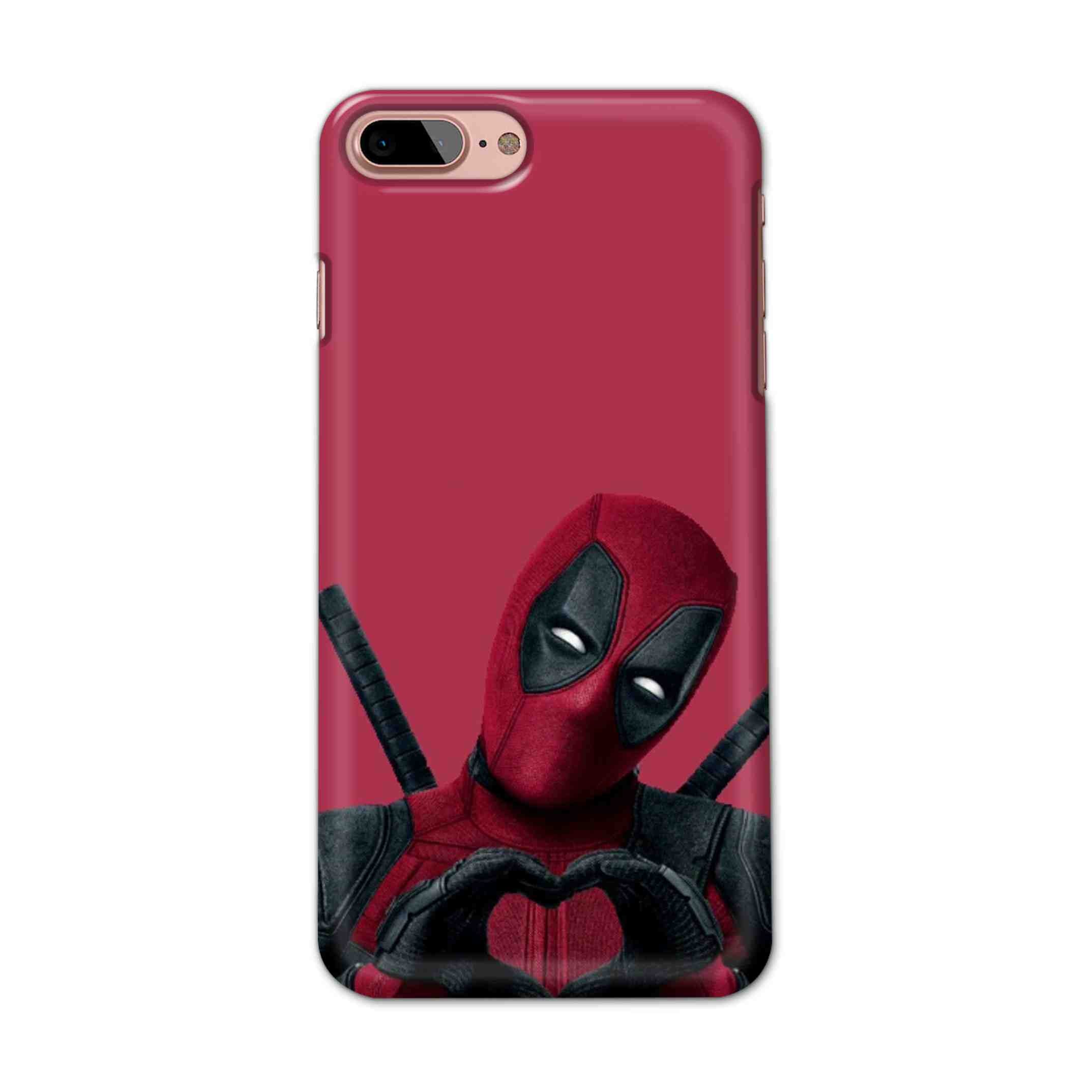 Buy Deadpool Heart Hard Back Mobile Phone Case/Cover For iPhone 7 Plus / 8 Plus Online
