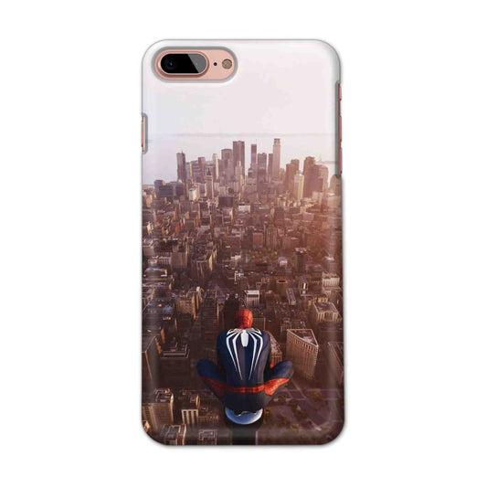 Buy City Of Spiderman Hard Back Mobile Phone Case/Cover For iPhone 7 Plus / 8 Plus Online