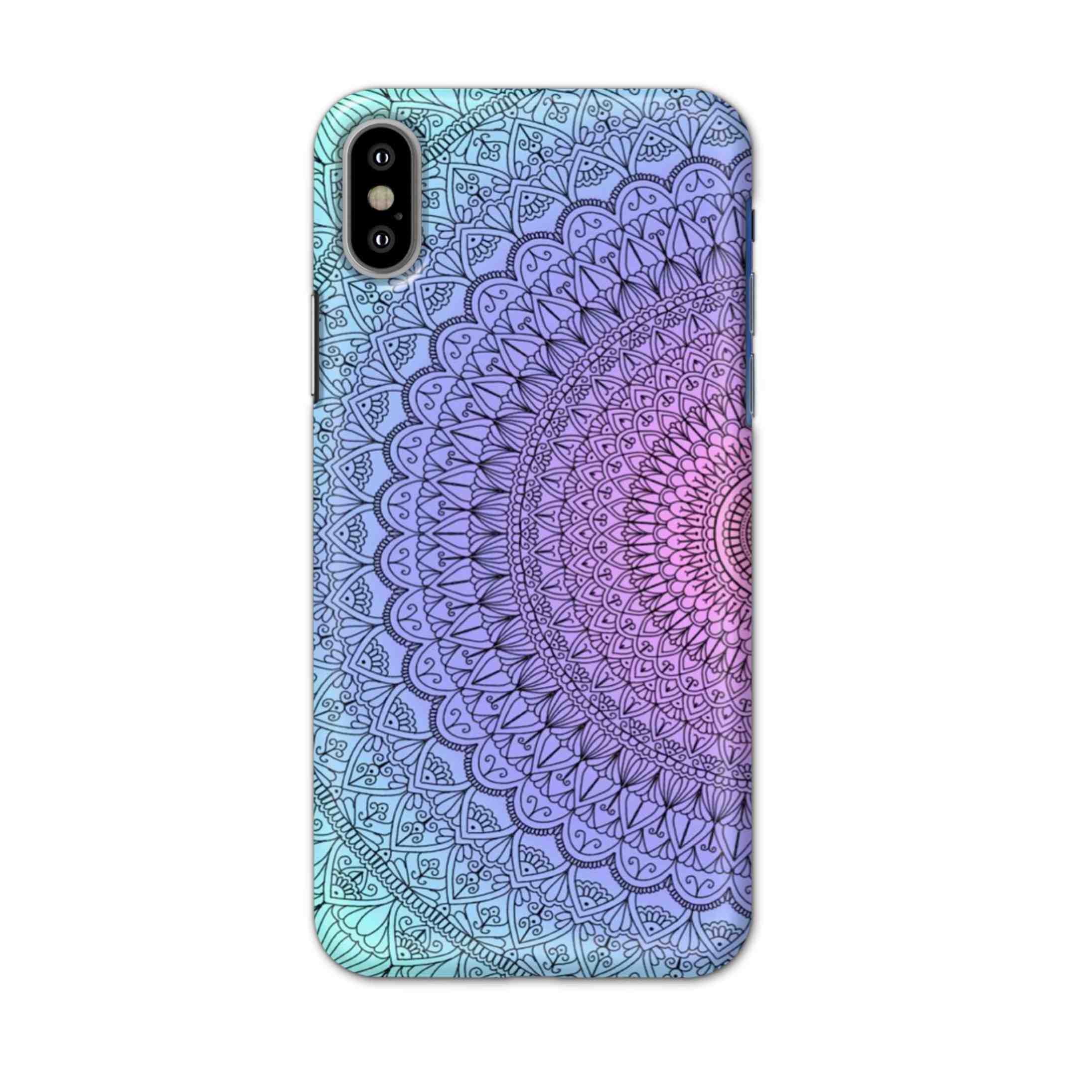 Buy Colourful Mandala Hard Back Mobile Phone Case/Cover For iPhone X Online