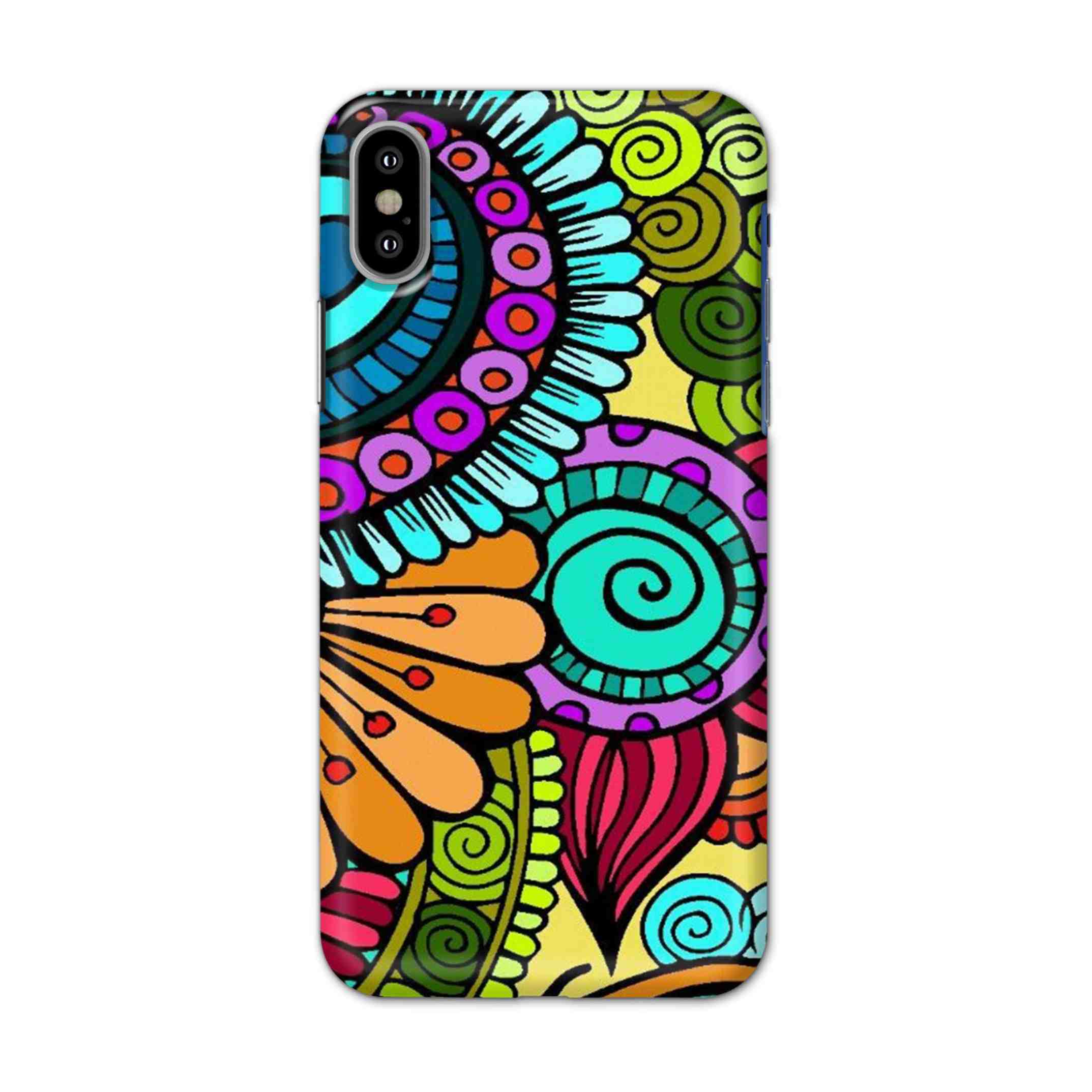 Buy The Kalachakra Mandala Hard Back Mobile Phone Case/Cover For iPhone X Online