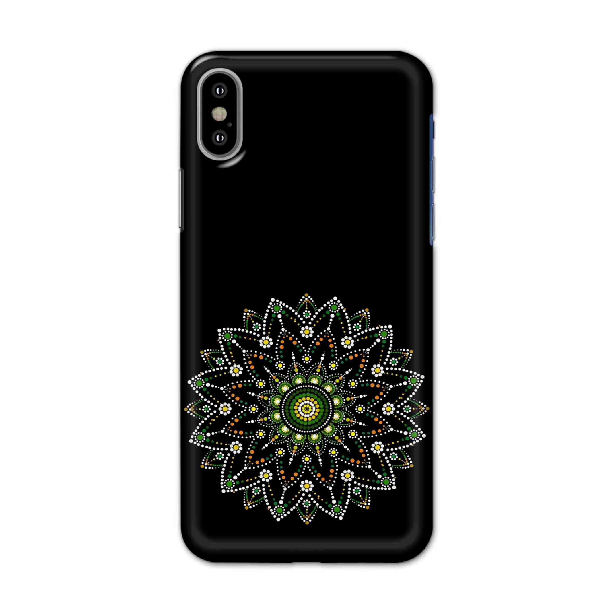 Buy Moon Mandala Hard Back Mobile Phone Case/Cover For iPhone X Online