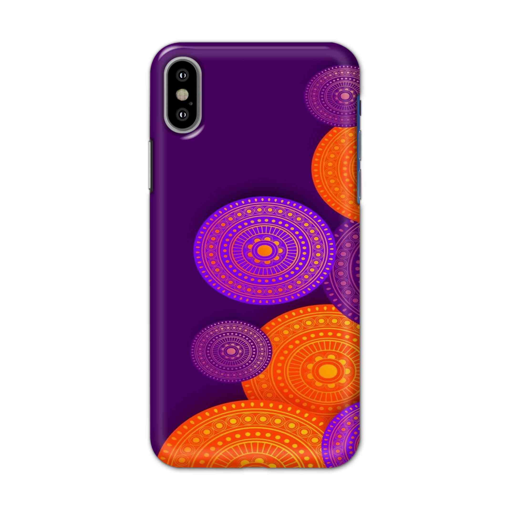 Buy Sand Mandalas Hard Back Mobile Phone Case/Cover For iPhone X Online