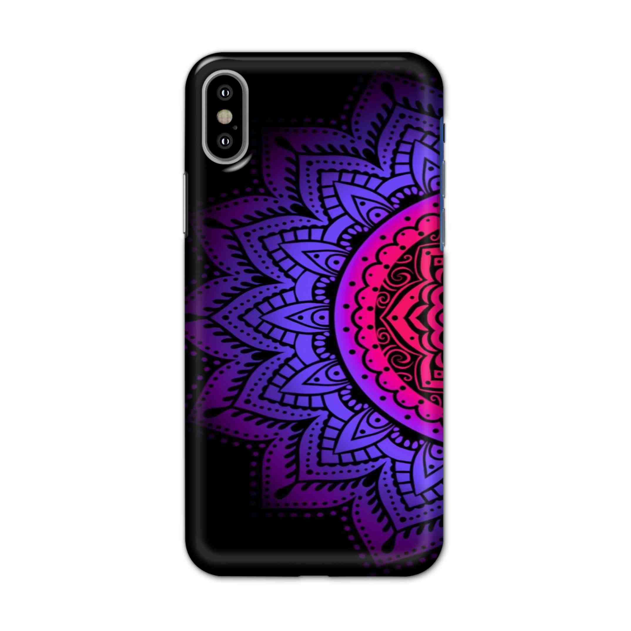 Buy Sun Mandala Hard Back Mobile Phone Case/Cover For iPhone X Online