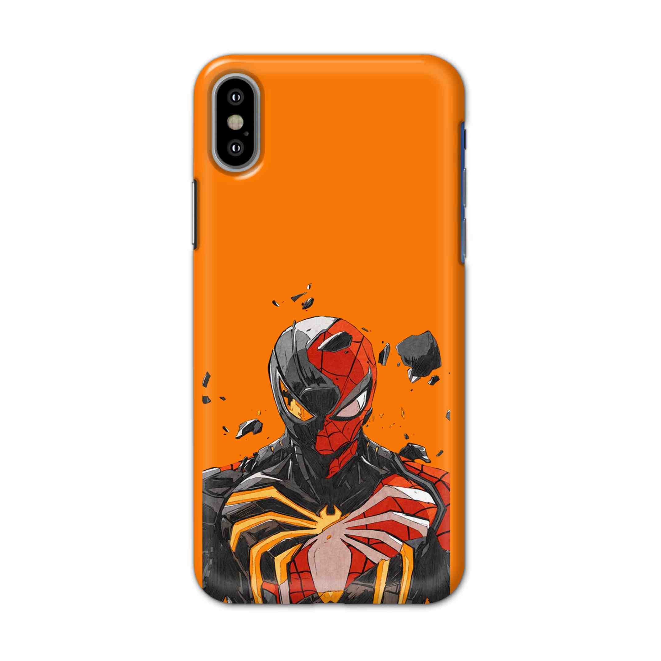 Buy Spiderman With Venom Hard Back Mobile Phone Case/Cover For iPhone X Online