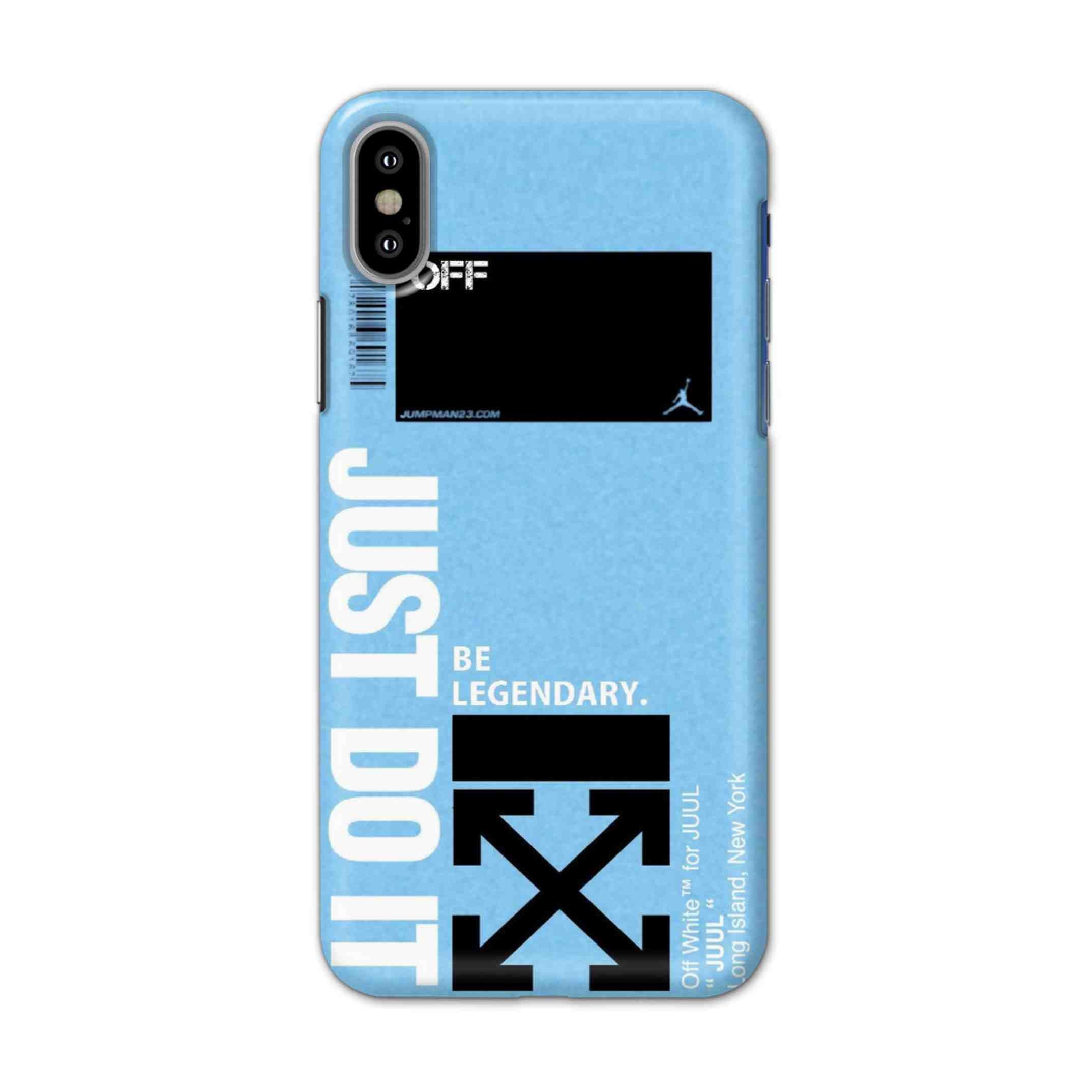 Buy Just Do It Hard Back Mobile Phone Case/Cover For iPhone X Online