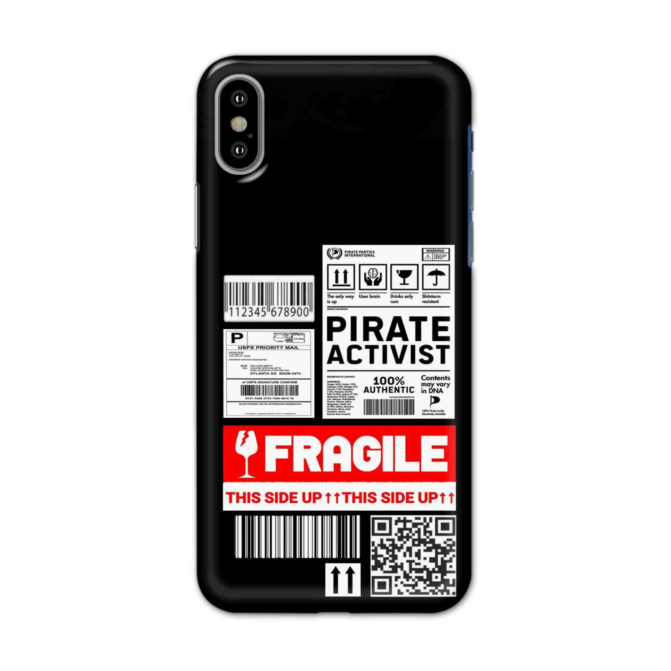 Buy Fragile Hard Back Mobile Phone Case/Cover For iPhone X Online