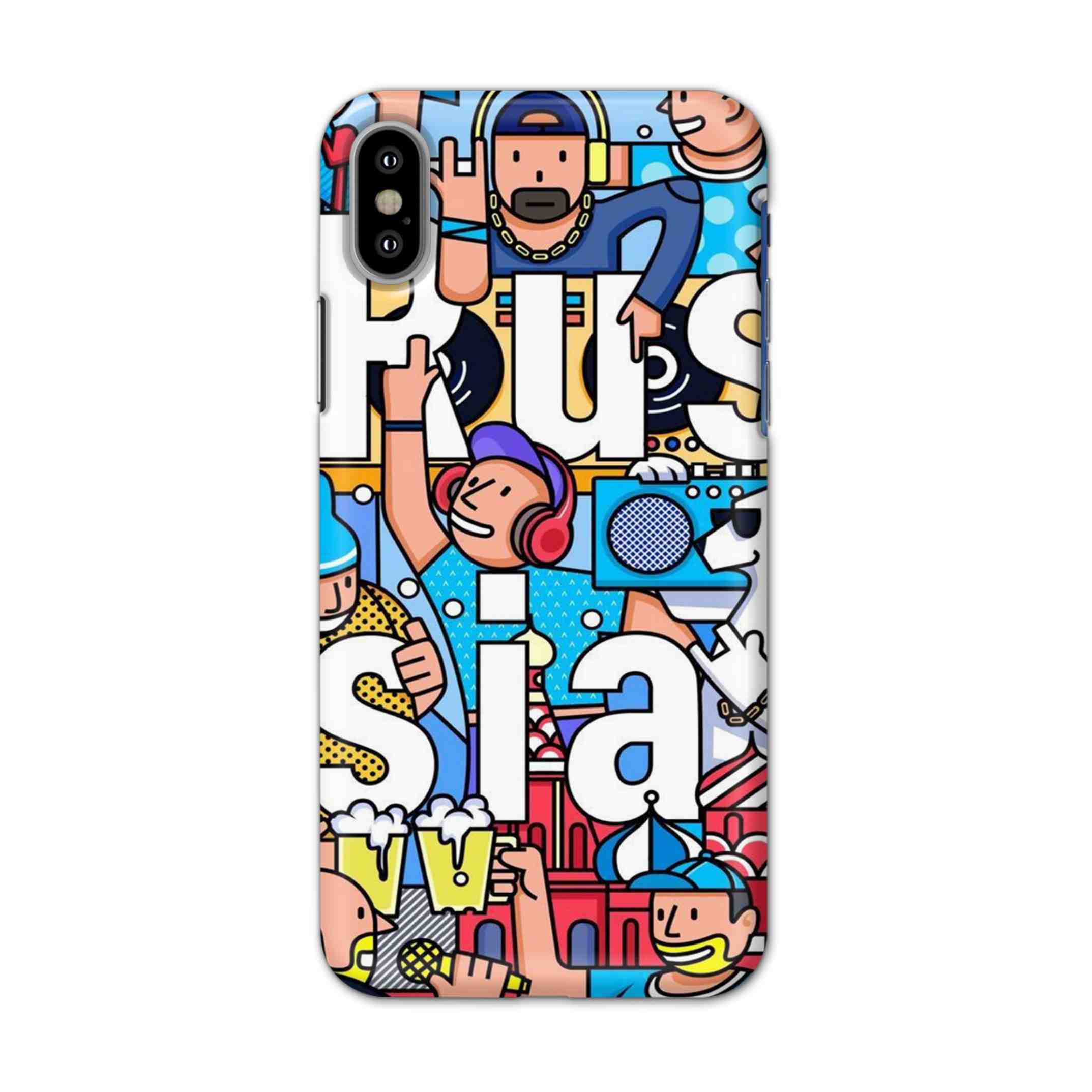 Buy Russia Hard Back Mobile Phone Case/Cover For iPhone X Online