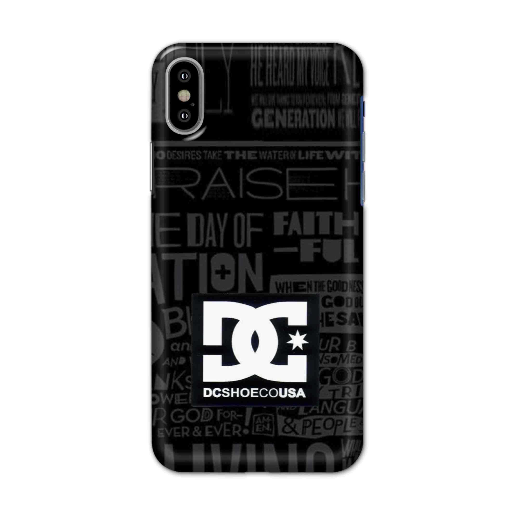 Buy Dc Shoecousa Hard Back Mobile Phone Case/Cover For iPhone X Online