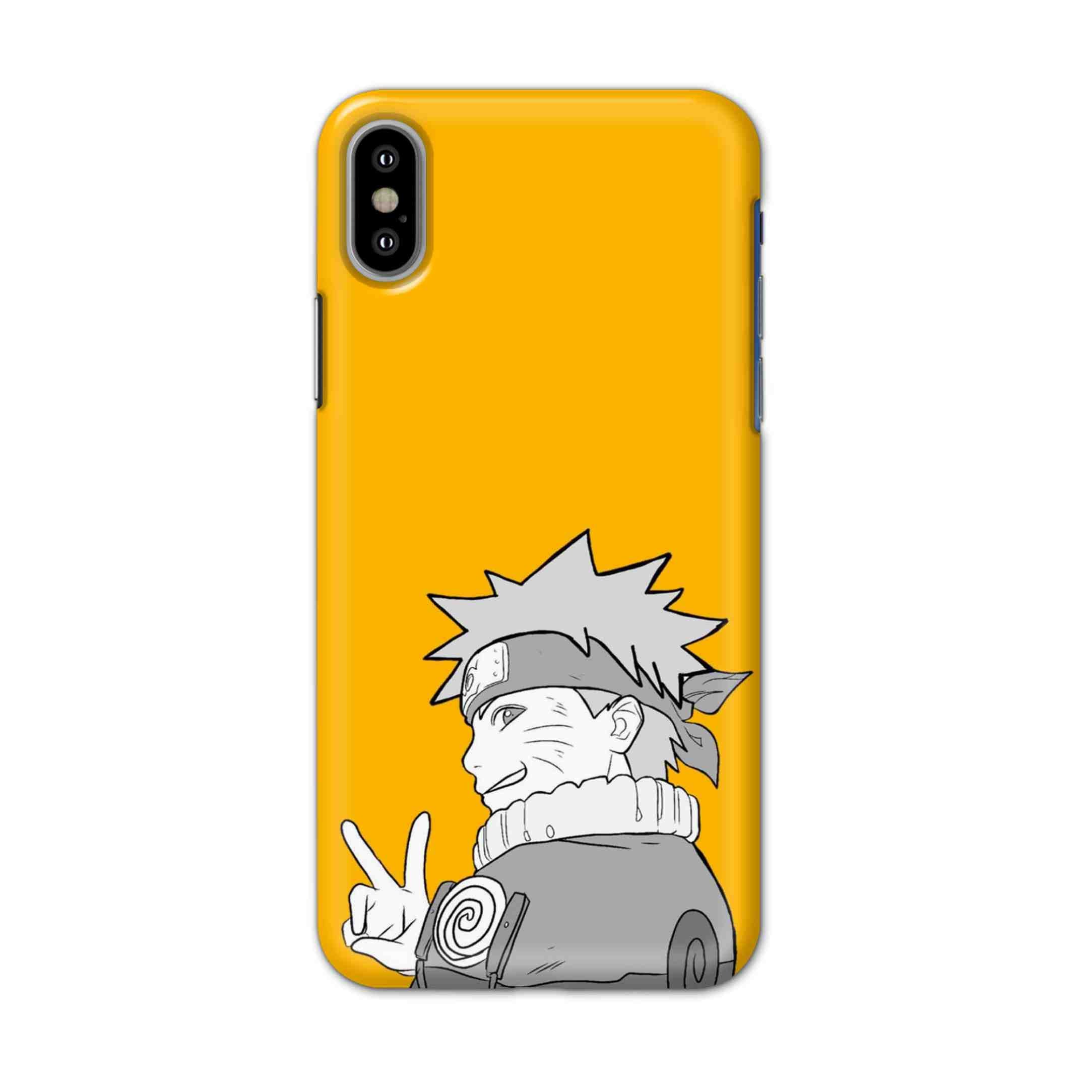 Buy White Naruto Hard Back Mobile Phone Case/Cover For iPhone X Online