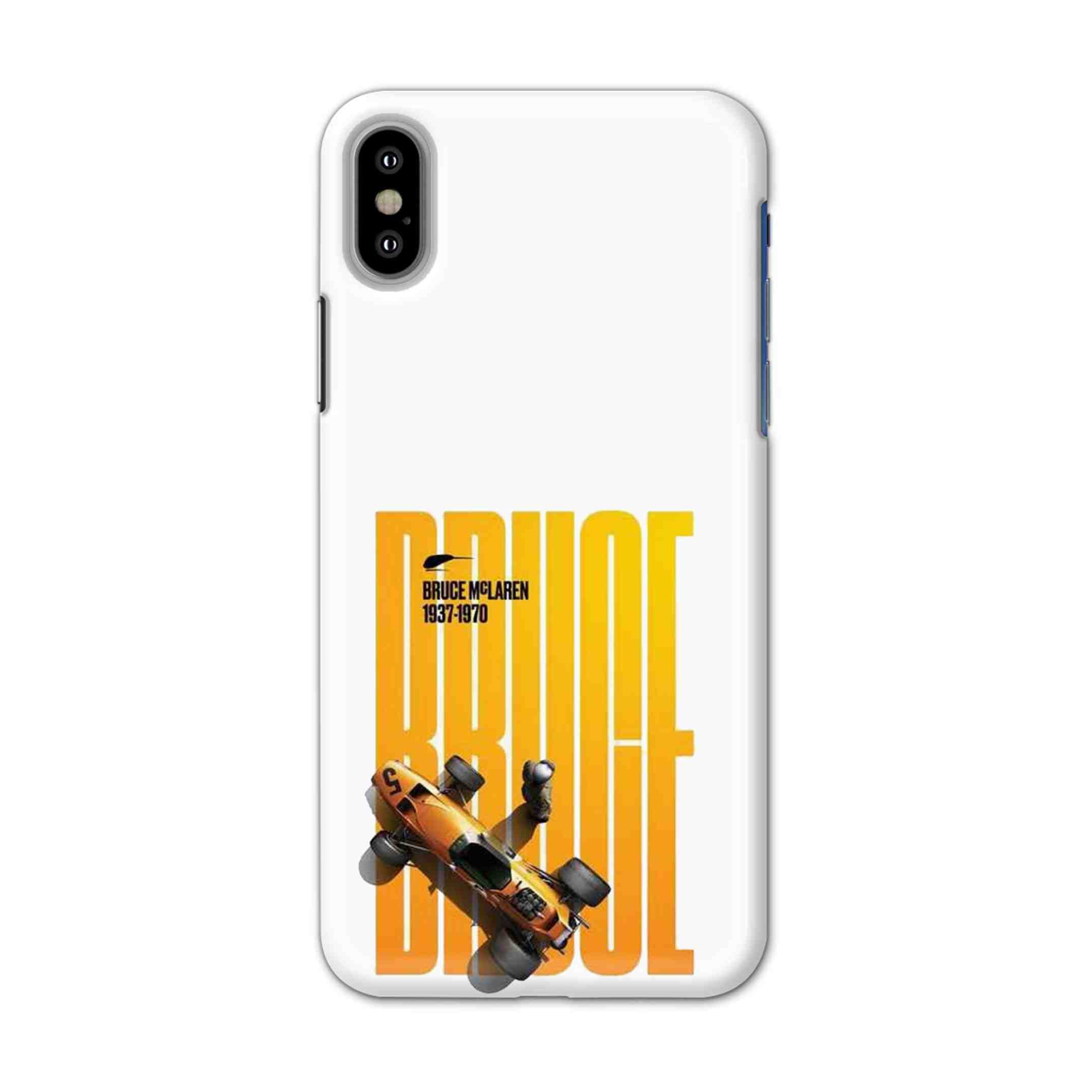 Buy Mc Laren Hard Back Mobile Phone Case/Cover For iPhone X Online