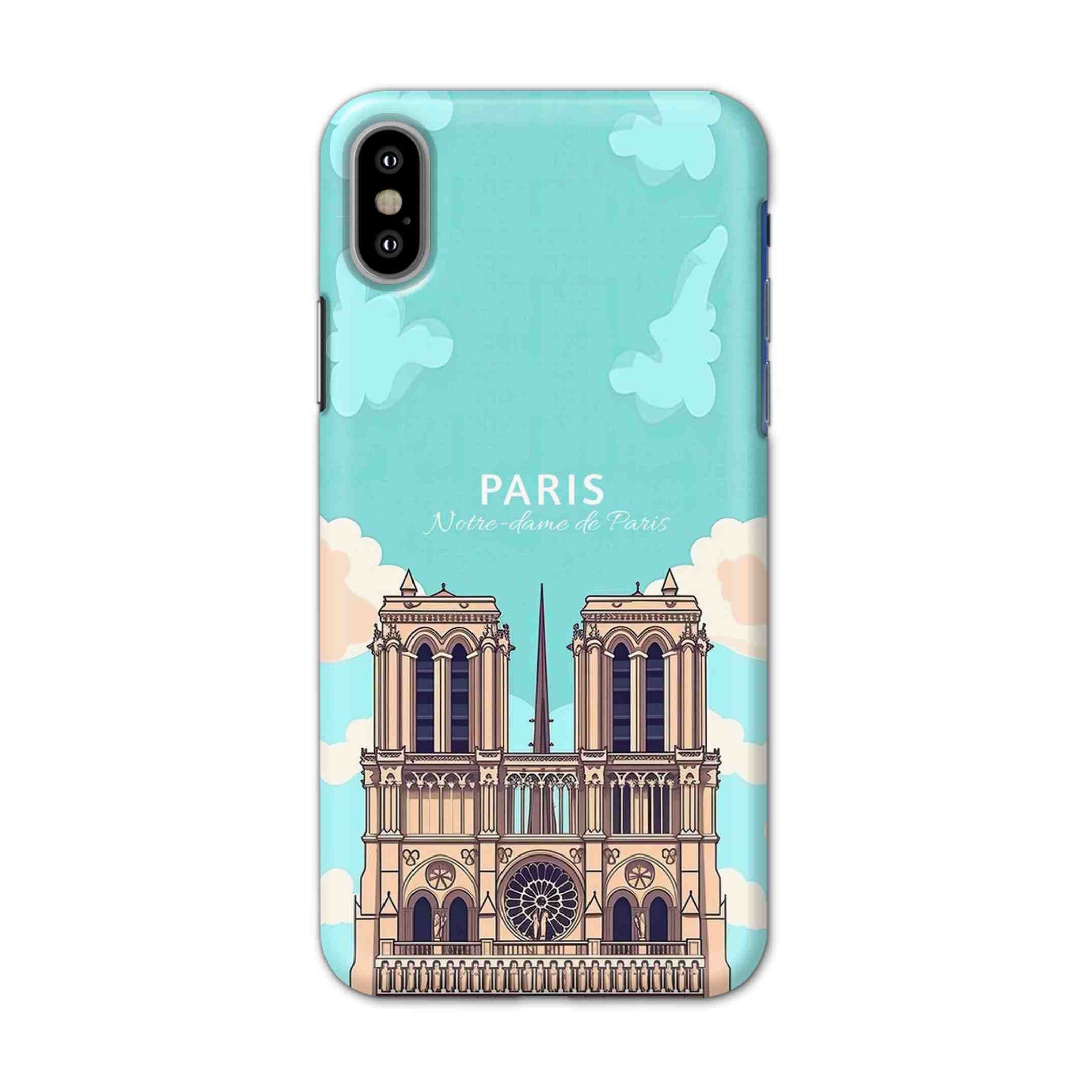 Buy Notre Dame Te Paris Hard Back Mobile Phone Case/Cover For iPhone X Online