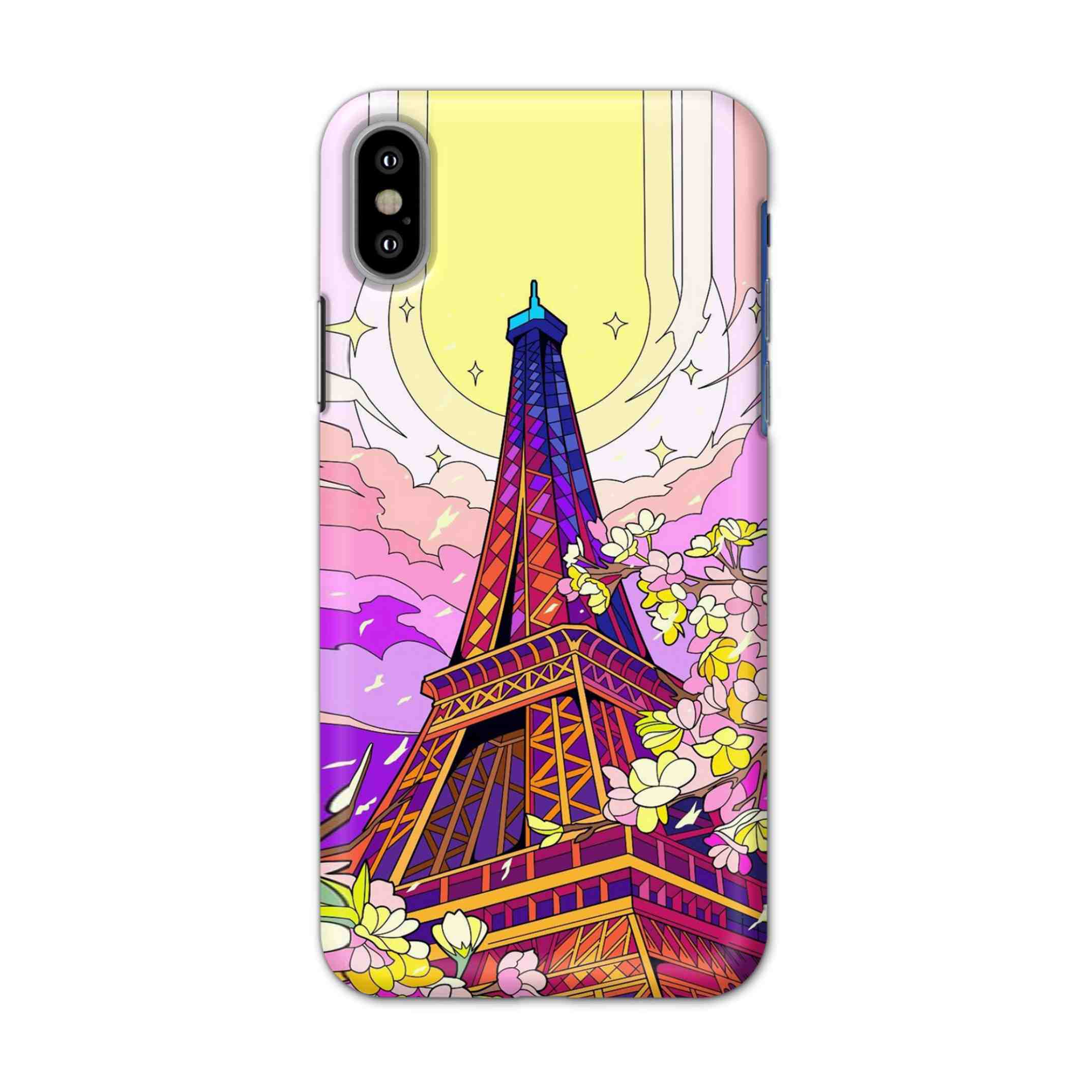 Buy Eiffl Tower Hard Back Mobile Phone Case/Cover For iPhone X Online