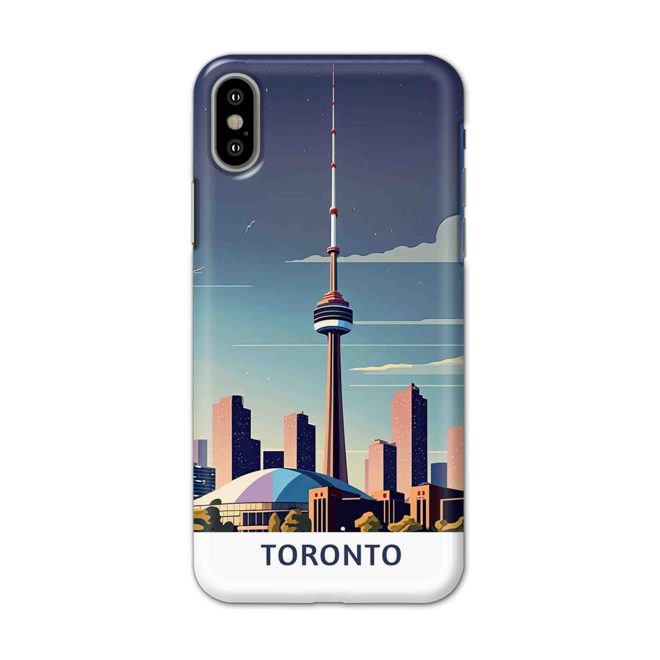 Buy Toronto Hard Back Mobile Phone Case/Cover For iPhone X Online