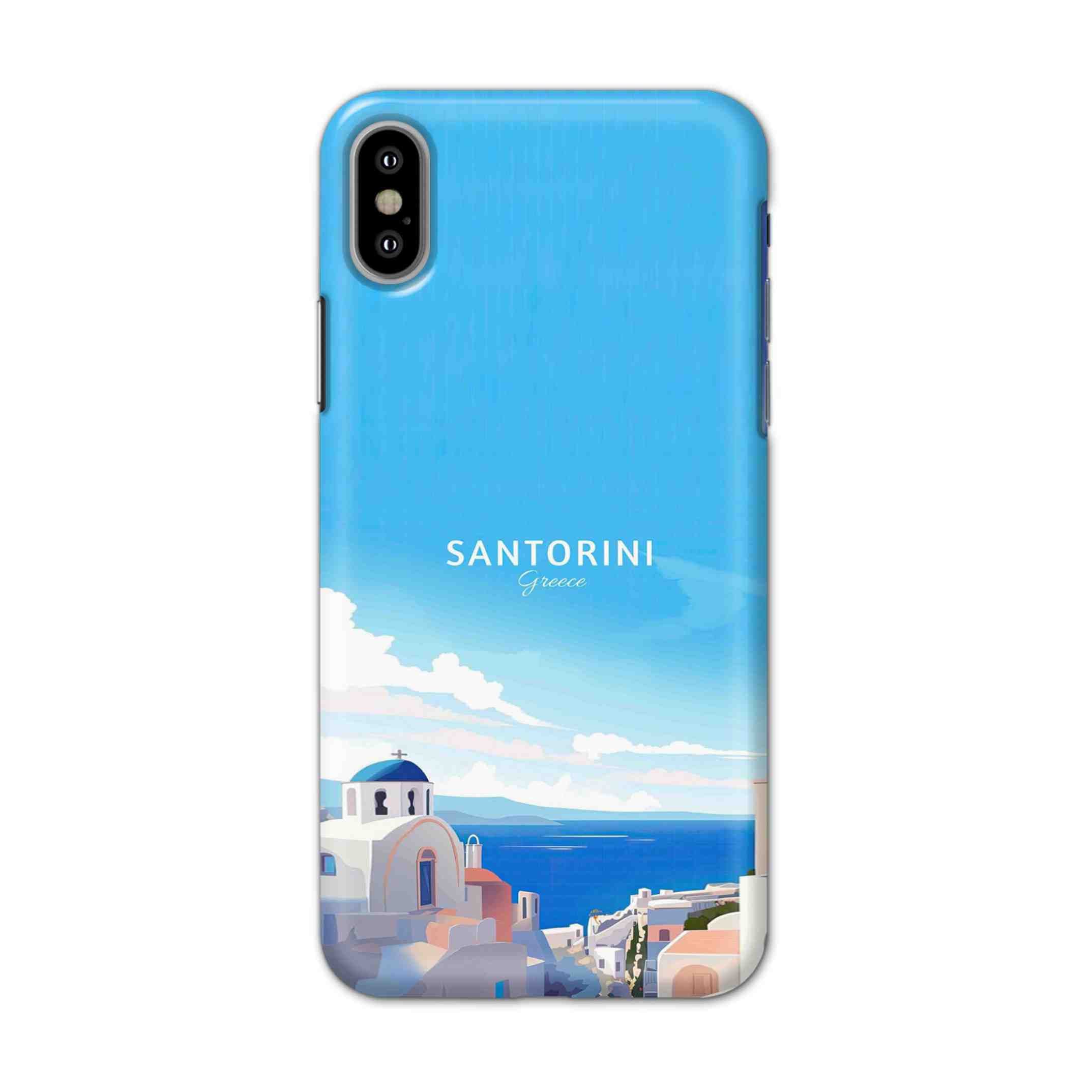 Buy Santorini Hard Back Mobile Phone Case/Cover For iPhone X Online