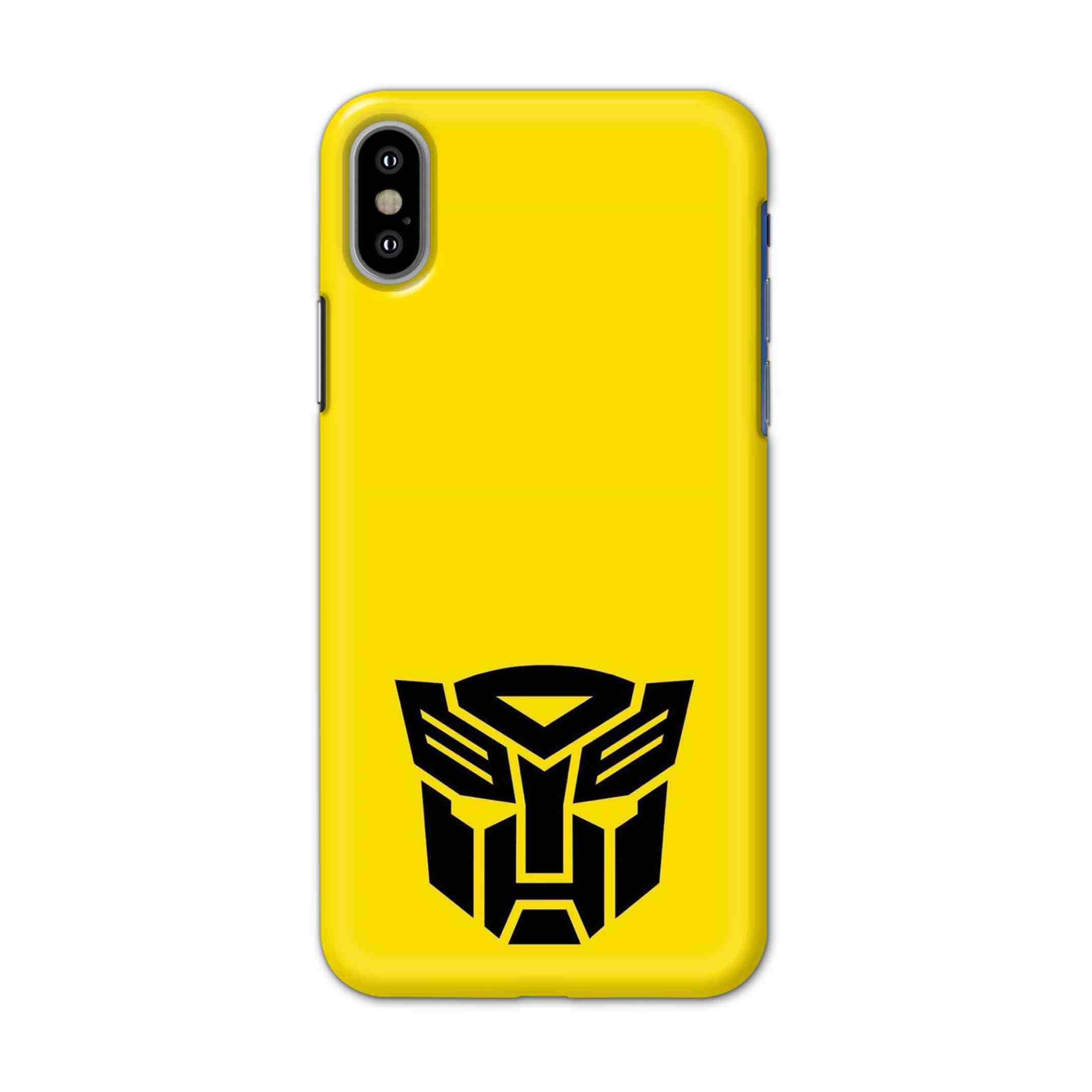 Buy Transformer Logo Hard Back Mobile Phone Case/Cover For iPhone X Online