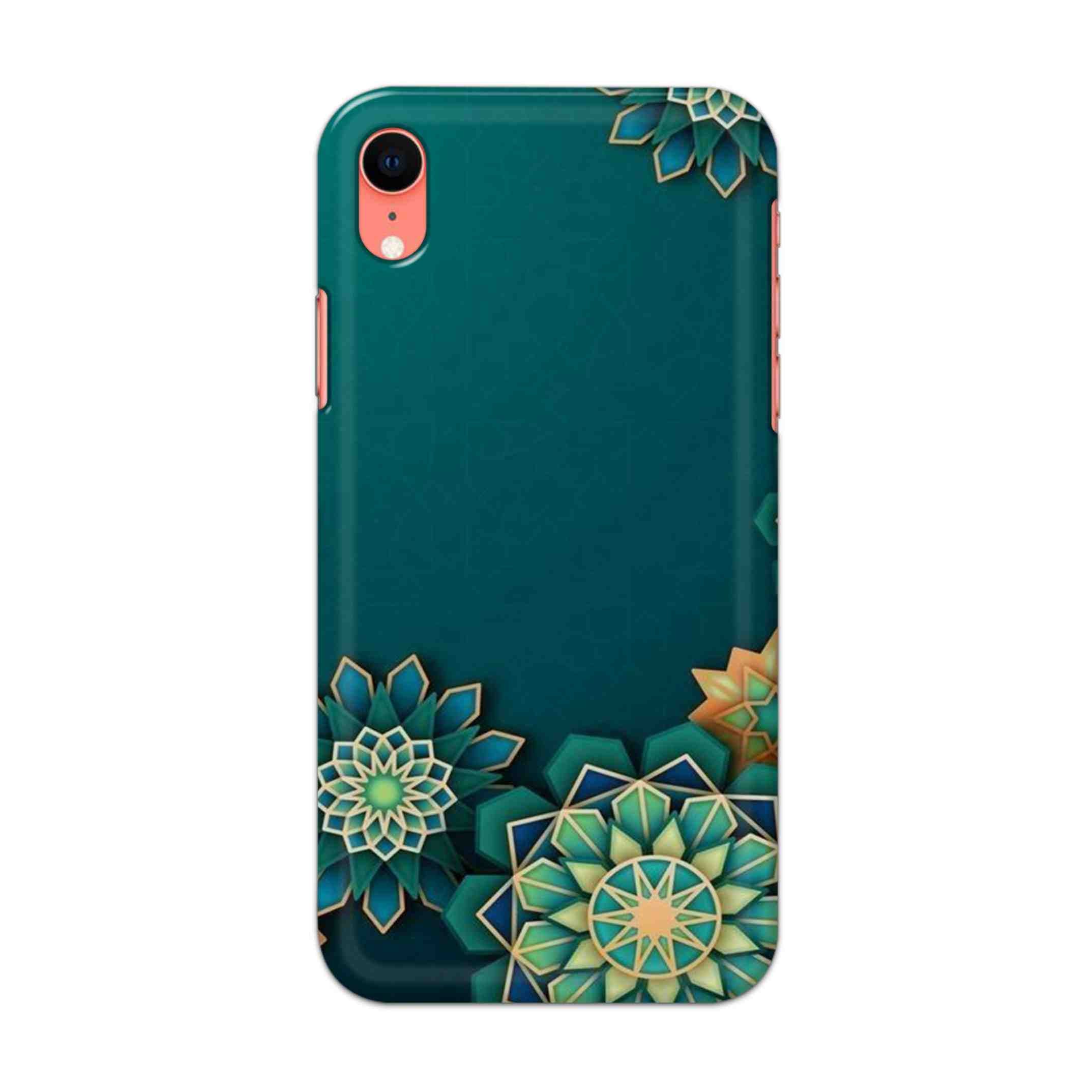 Buy Green Flower Hard Back Mobile Phone Case/Cover For iPhone XR Online