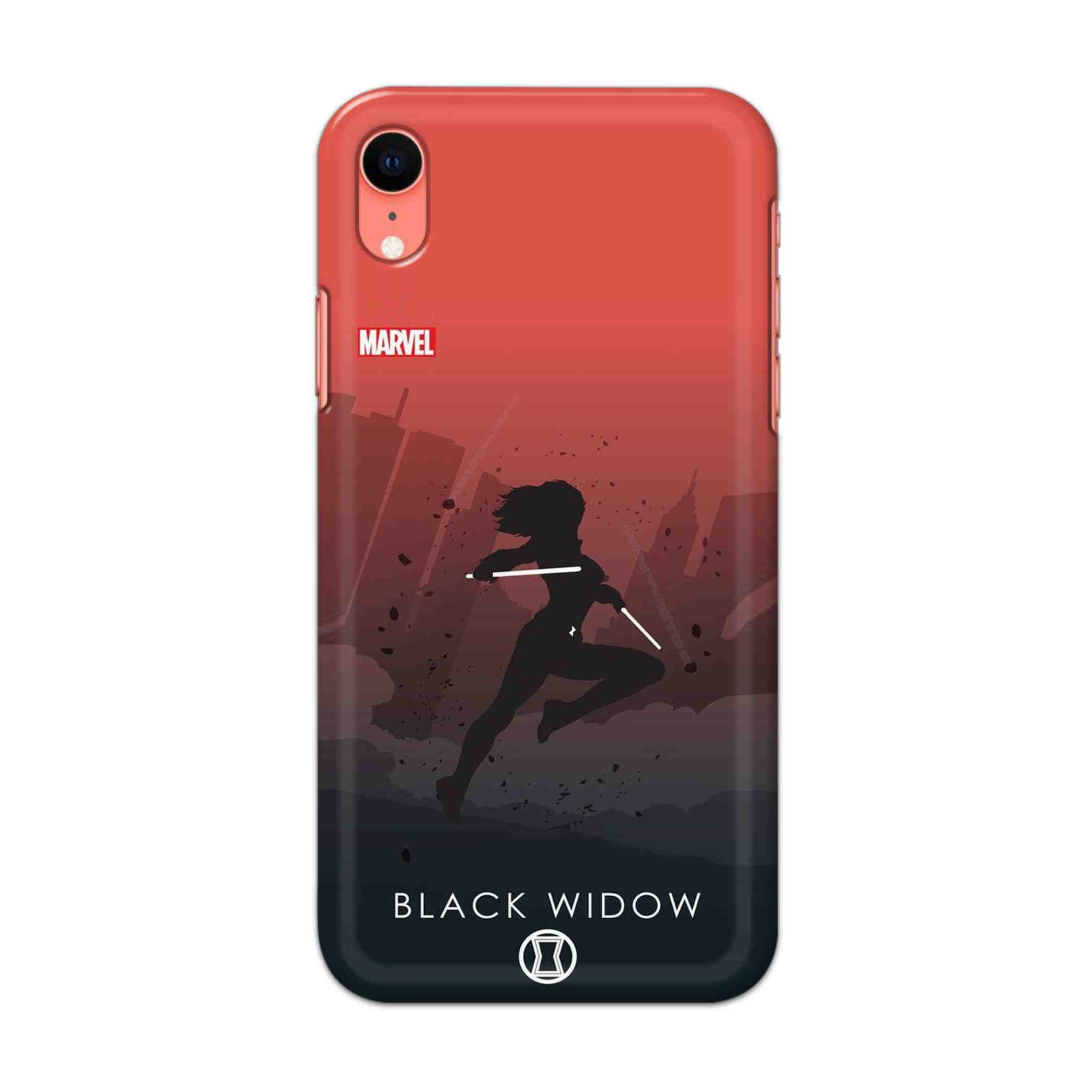 Buy Black Widow Hard Back Mobile Phone Case/Cover For iPhone XR Online