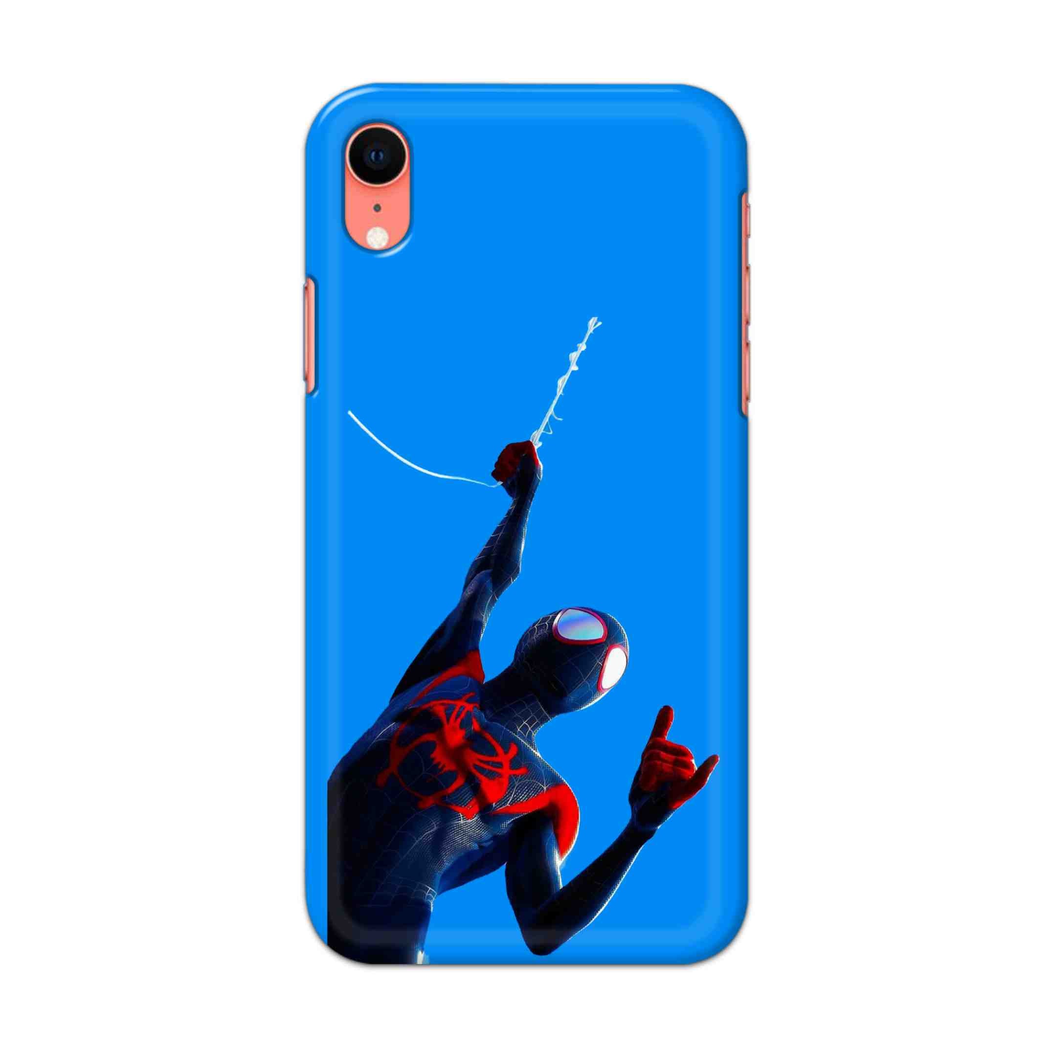 Buy Miles Morales Spiderman Hard Back Mobile Phone Case/Cover For iPhone XR Online