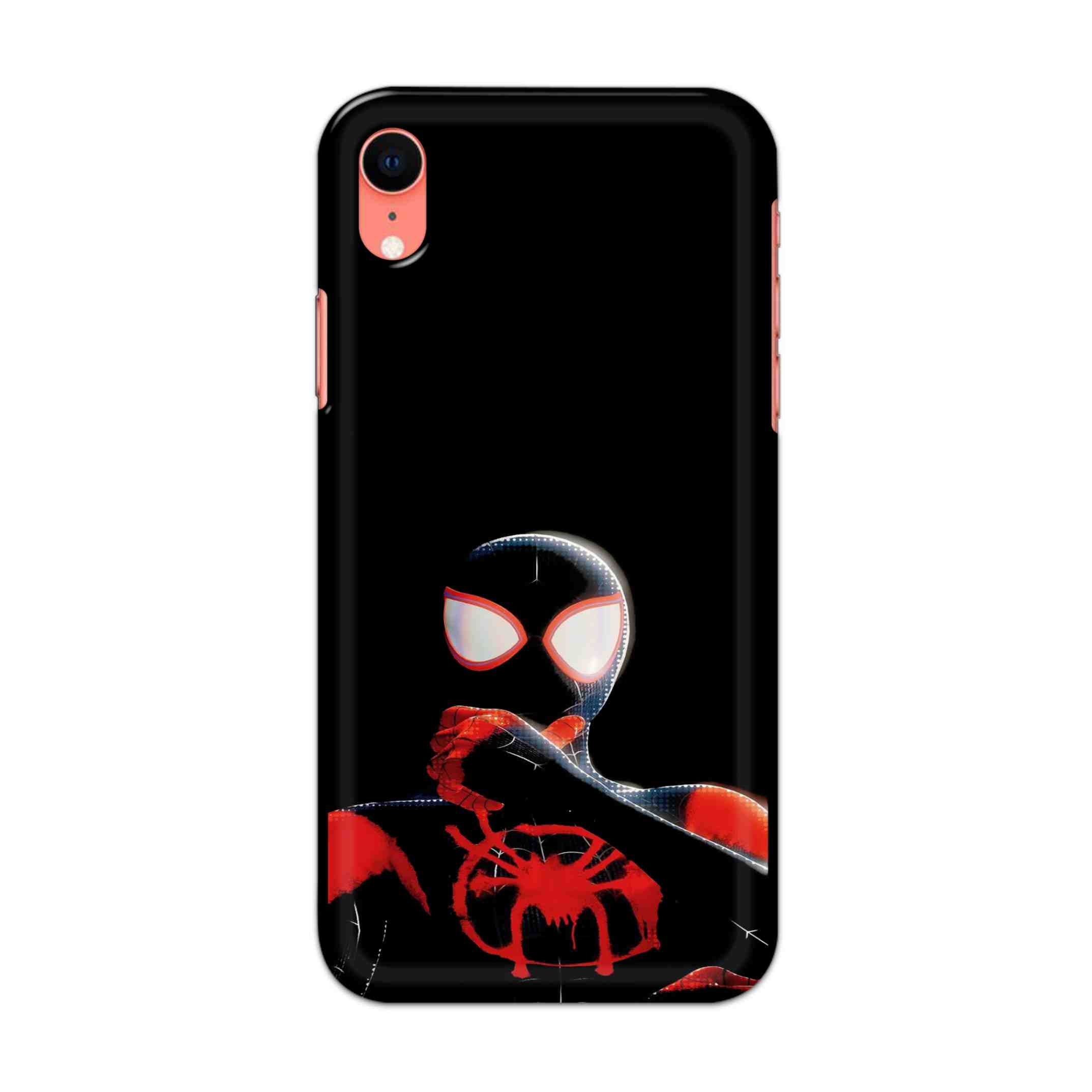 Buy Black Spiderman Hard Back Mobile Phone Case/Cover For iPhone XR Online